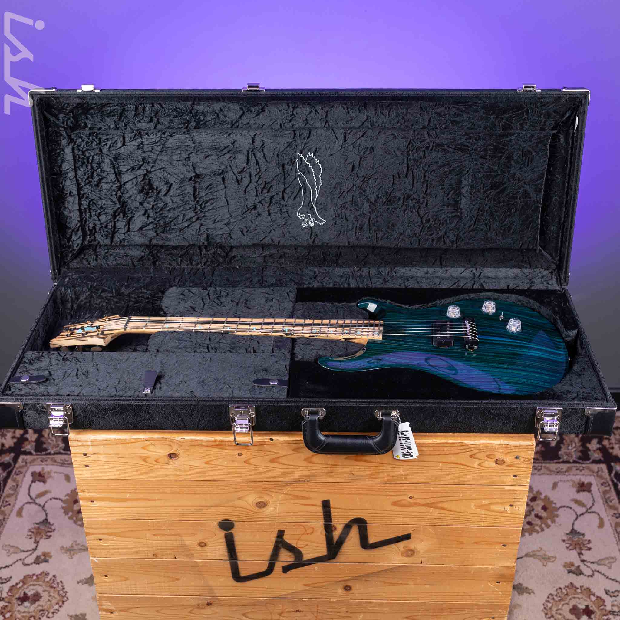 PRS Private Stock Custom 24 Piezo Zebrawood & Pale Moon Ebony - Image 12