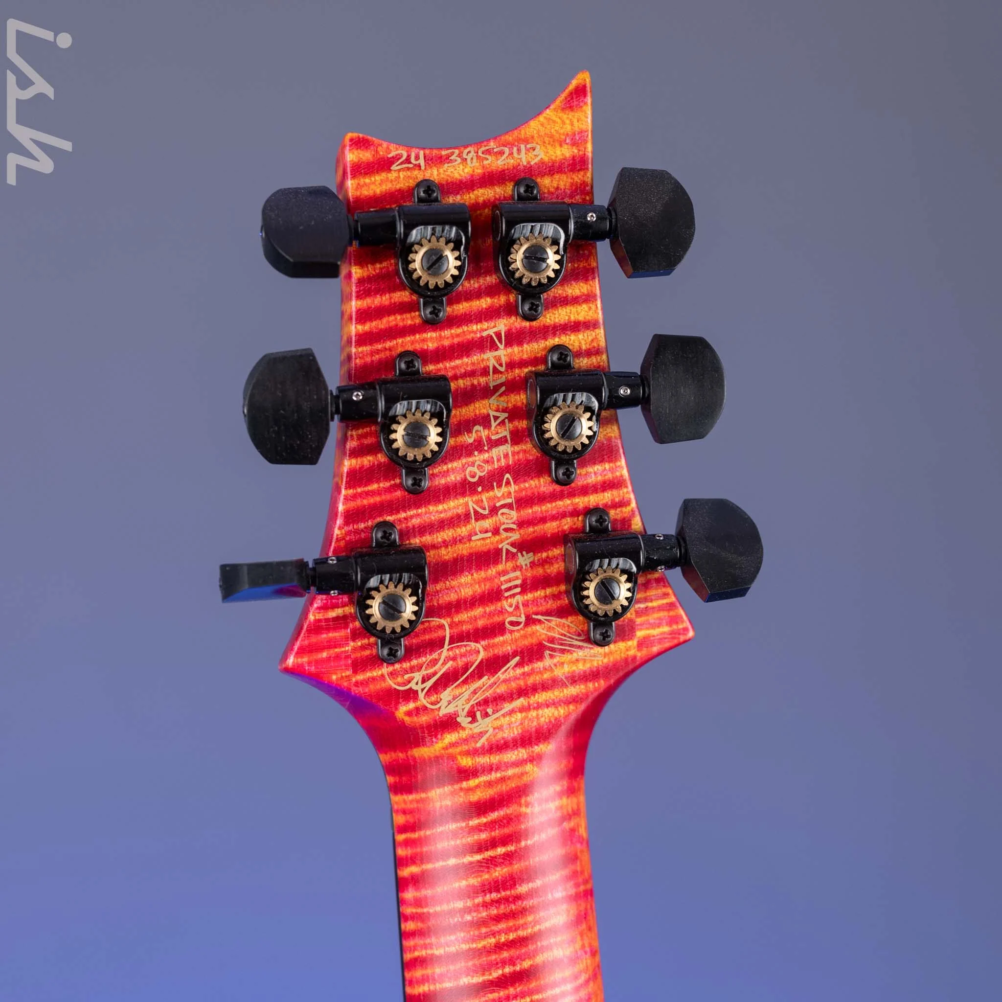 PRS Private Stock Custom 24 Raspberry Lemon Stripe - Image 11