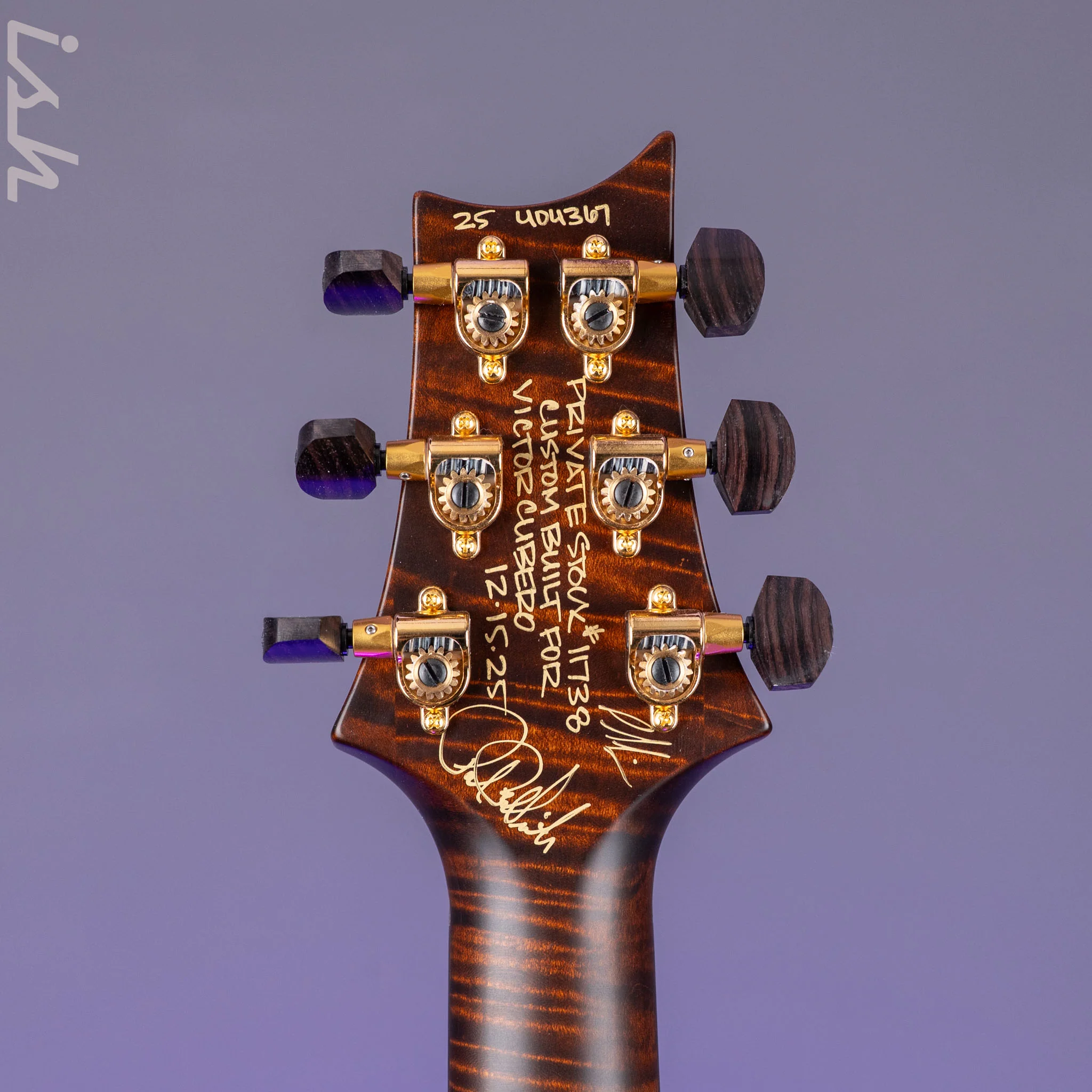 PRS Private Stock Custom 24 One-Piece Top Sandstorm Dragon's Breath - Image 15