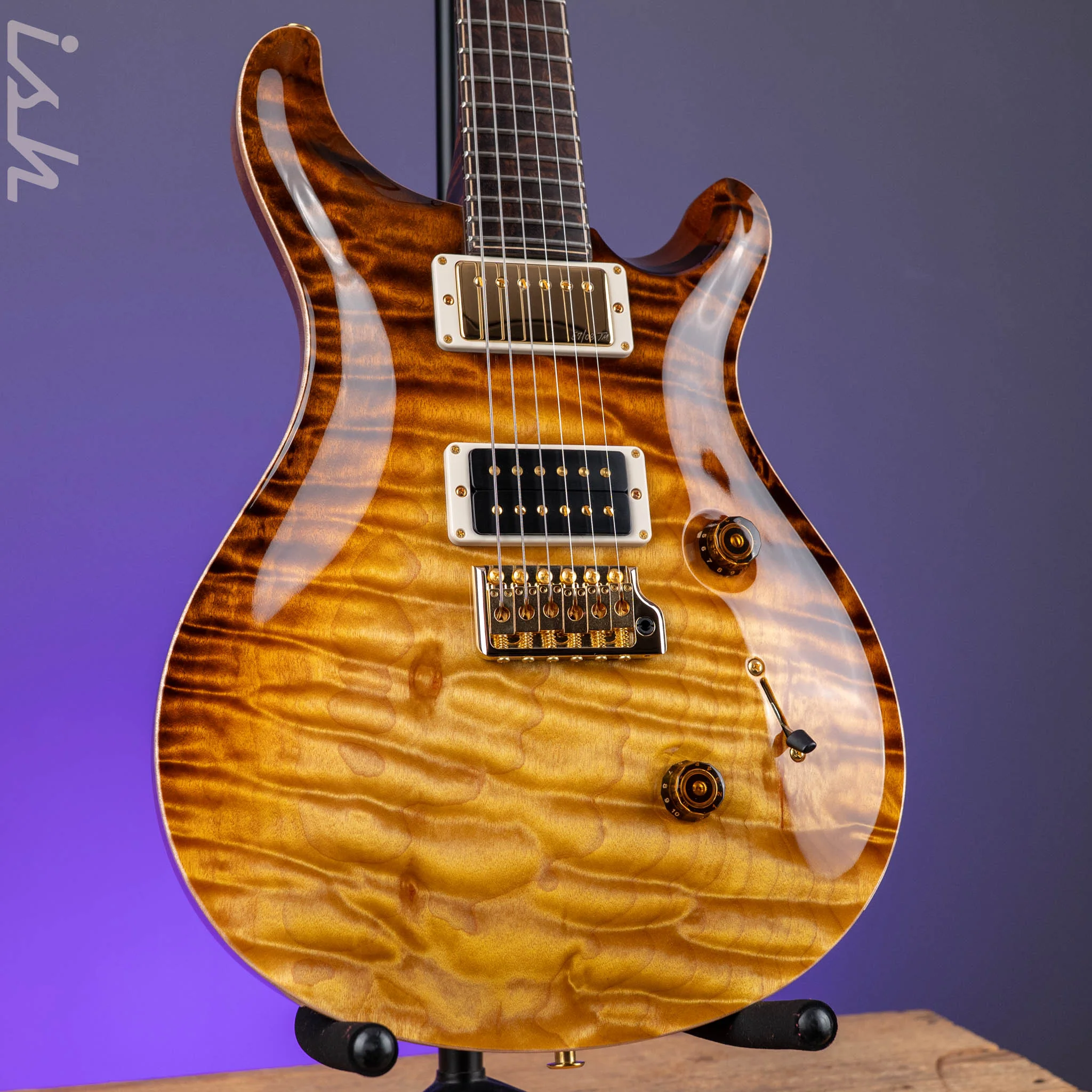 PRS Private Stock Custom 24 One-Piece Top Sandstorm Dragon's Breath - Image 2