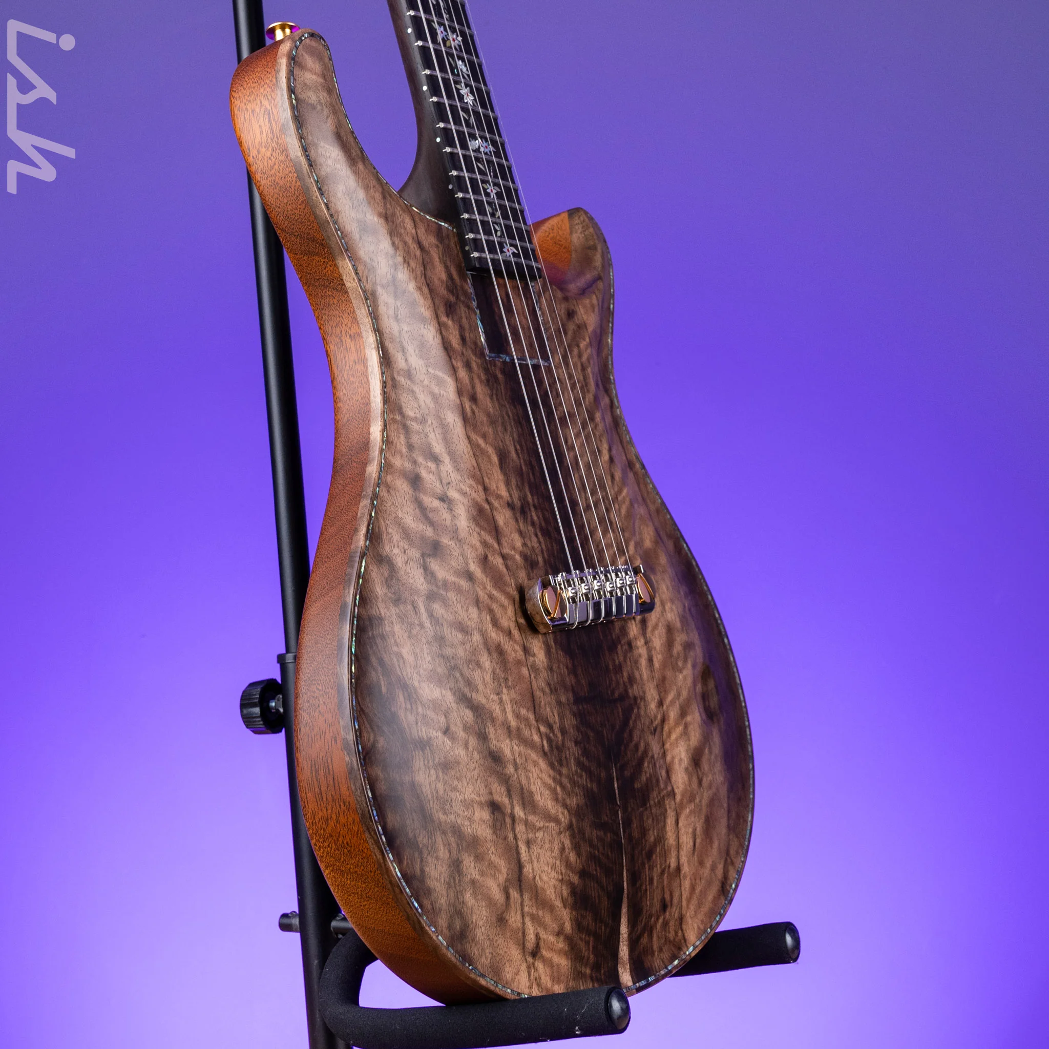 PRS Private Stock Custom 24 'Sculpture' Piezo Semi-Hollow Sculpture Guitar - Tree of Life - Image 6