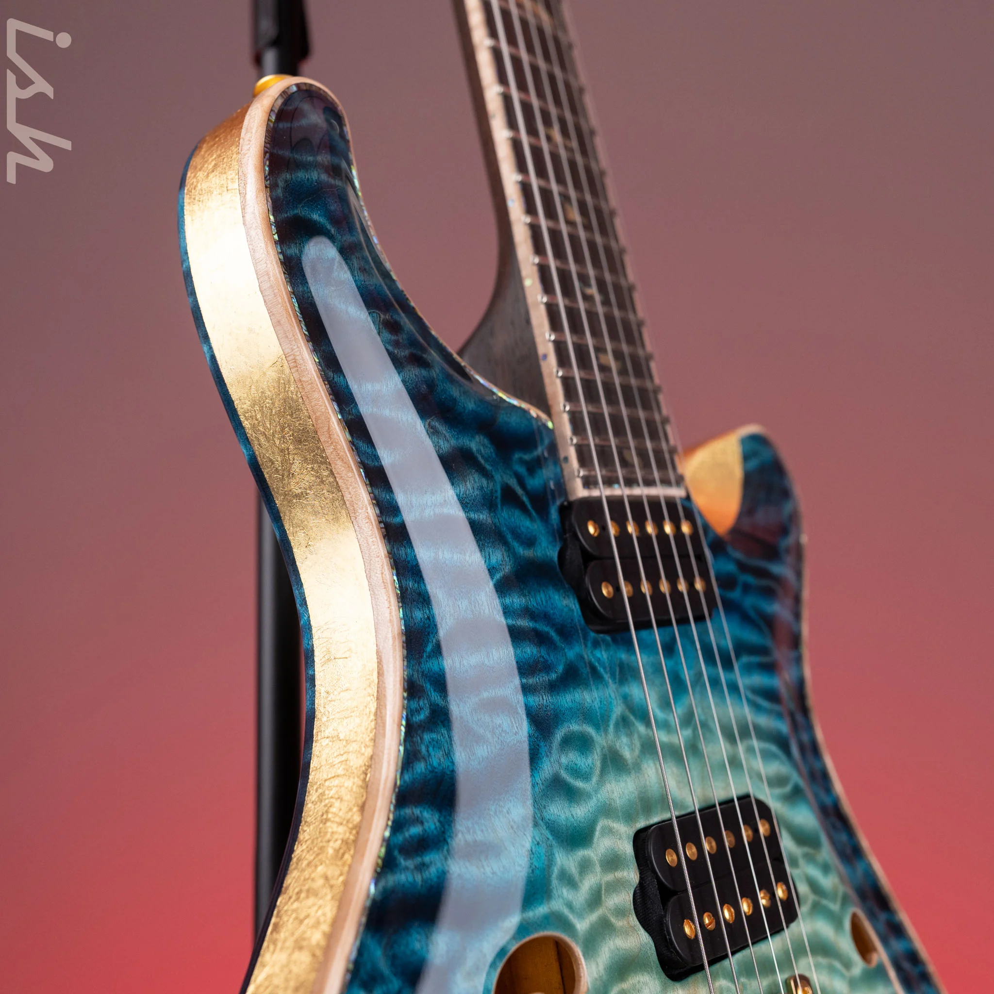 PRS Private Stock Custom 24 Semi-Hollow Multiscale Sub-Zero Glow #9999 - Image 4