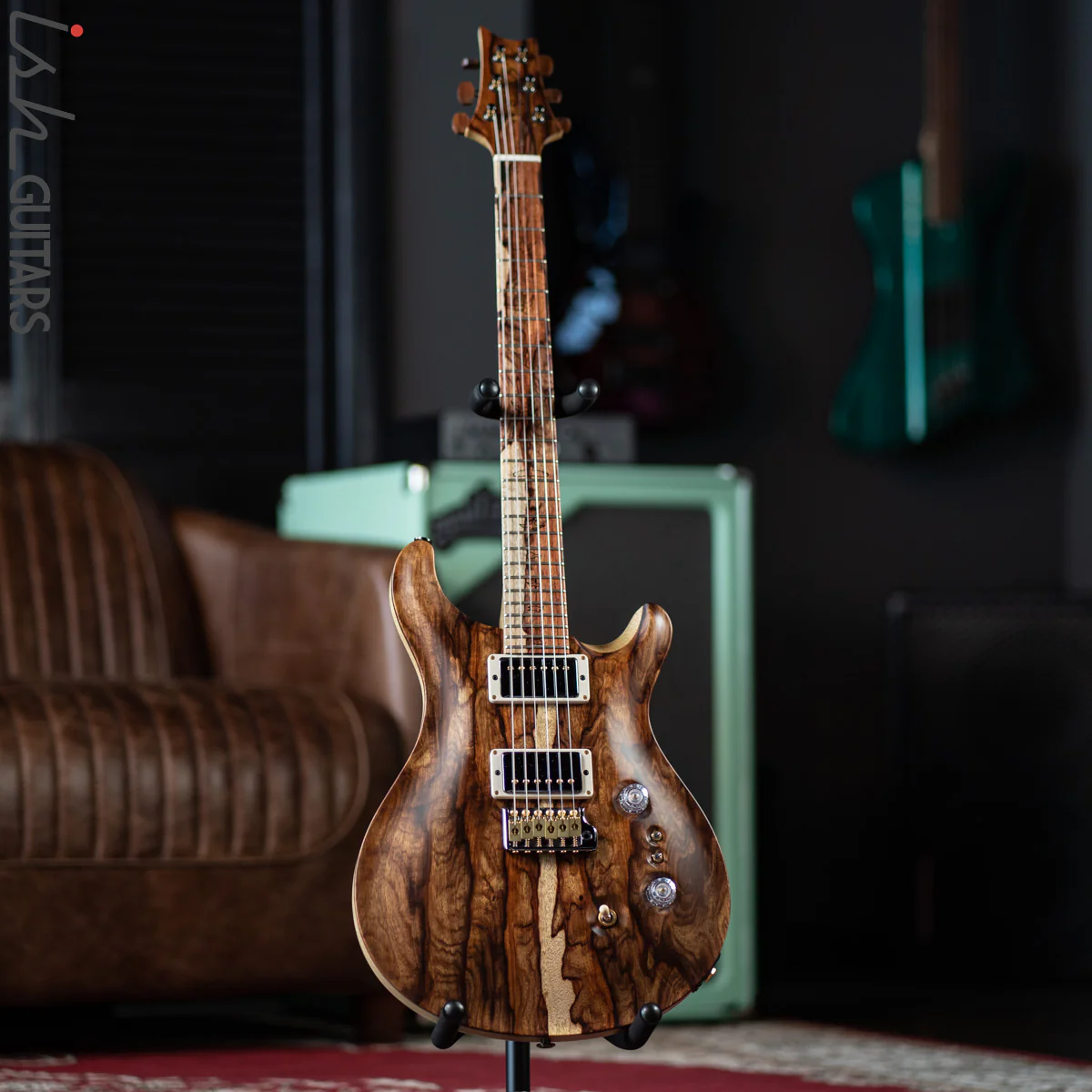 PRS Private Stock Custom 24 Semi-Hollow Natural Figured Hormigo - Image 2