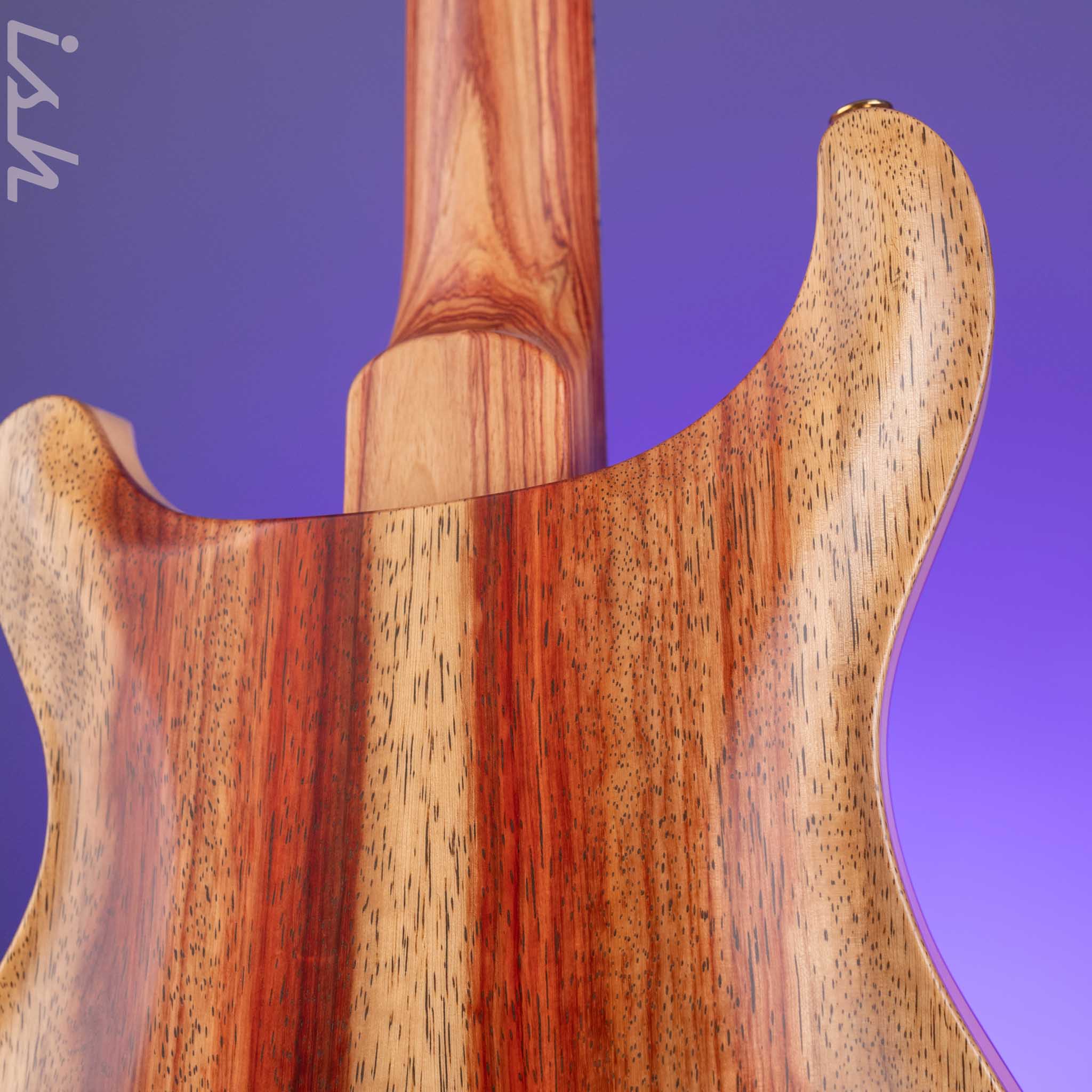 PRS Private Stock Hollowbody II Piezo Natural Padauk - Image 10