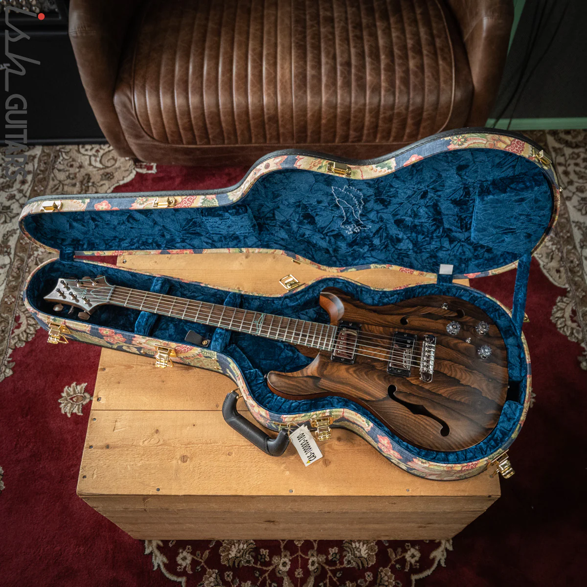 PRS Private Stock Hollowbody II Piezo Natural Ziricote - Image 15