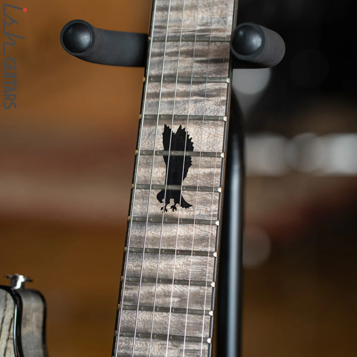 PRS Private Stock Hollowbody II Piezo 24 Fret Swamp Ash Grey Wash - Image 7