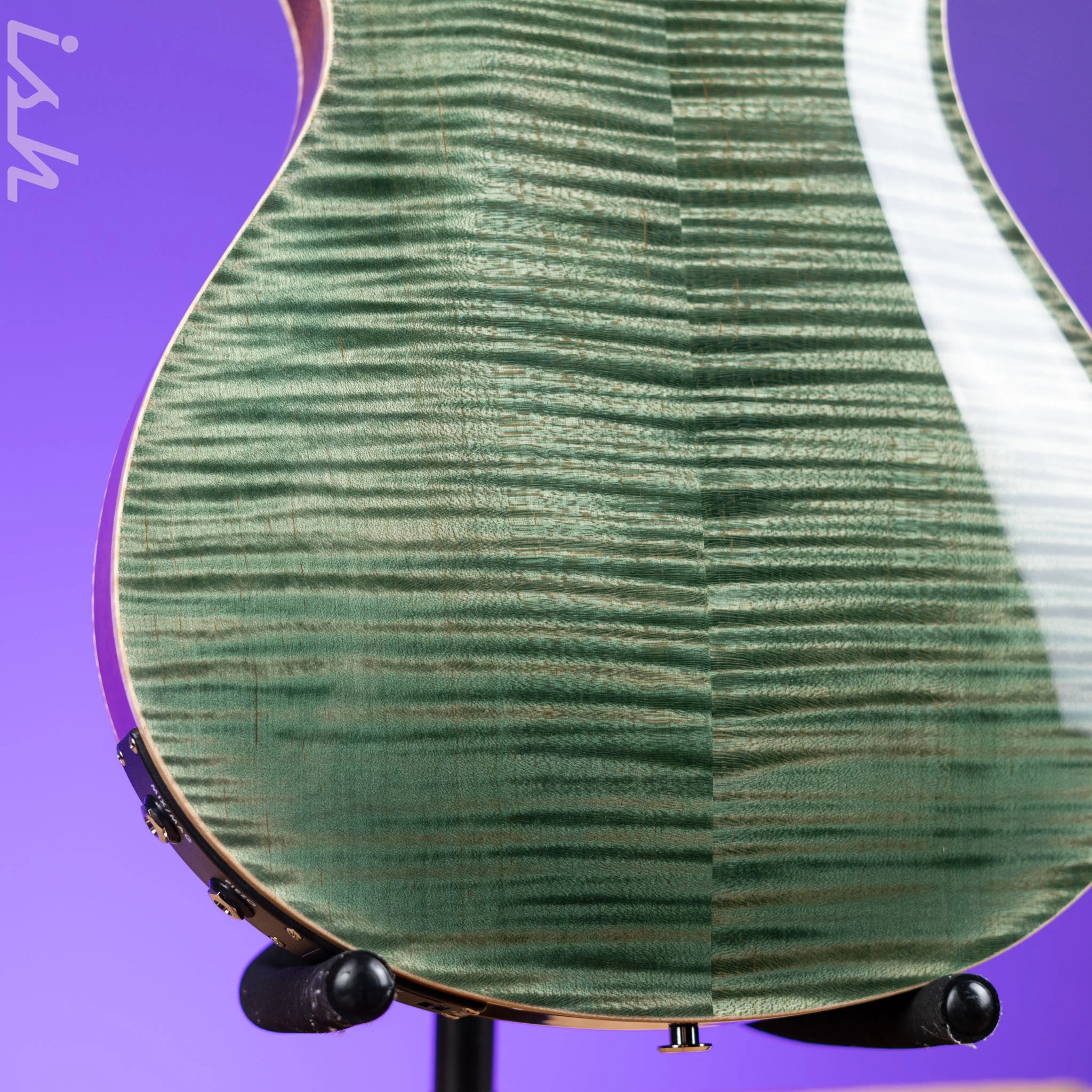 PRS Private Stock Hollowbody II Piezo Trampas Green - Image 9