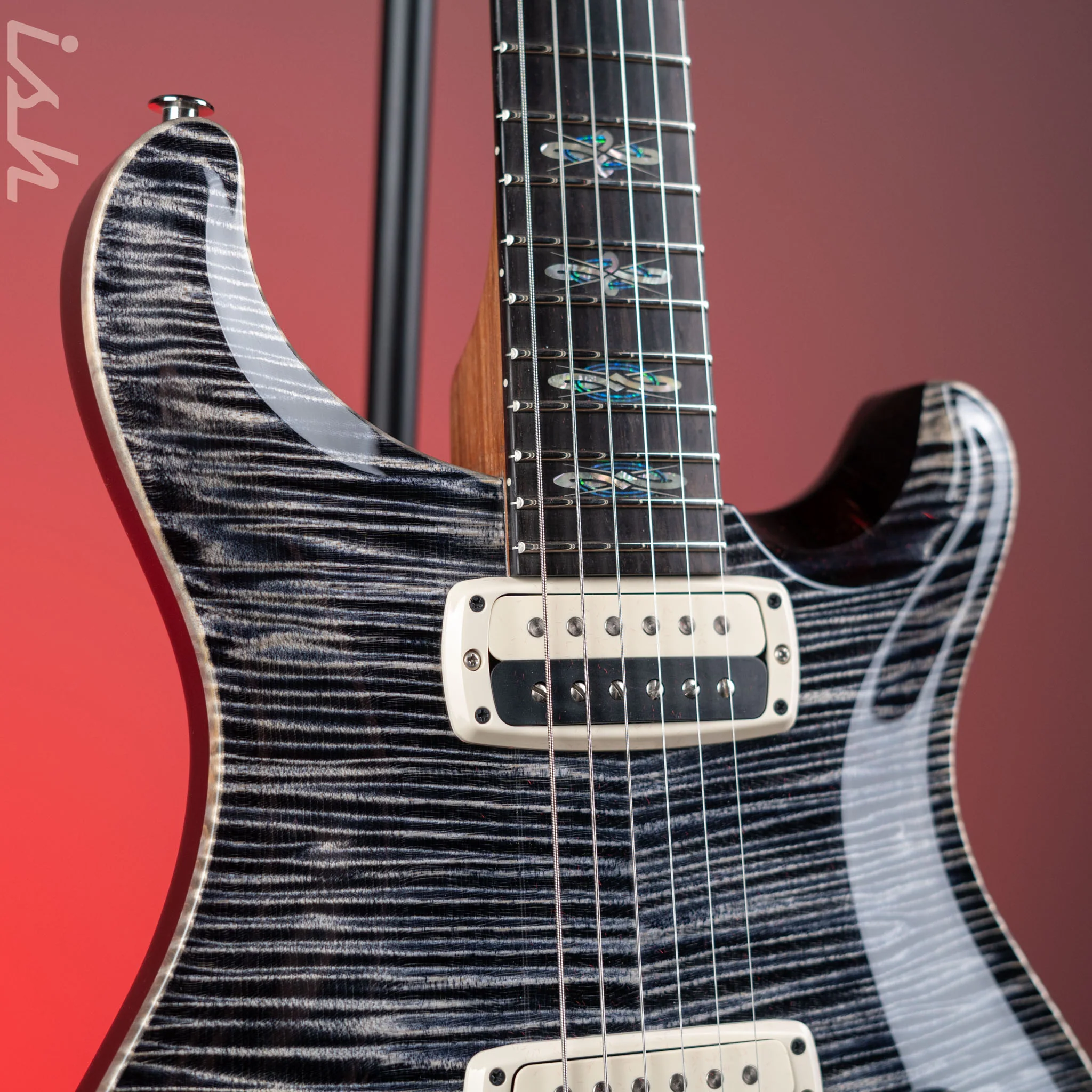 PRS Private Stock John McLaughlin Ltd. Signature Charcoal Pheonix - Image 3