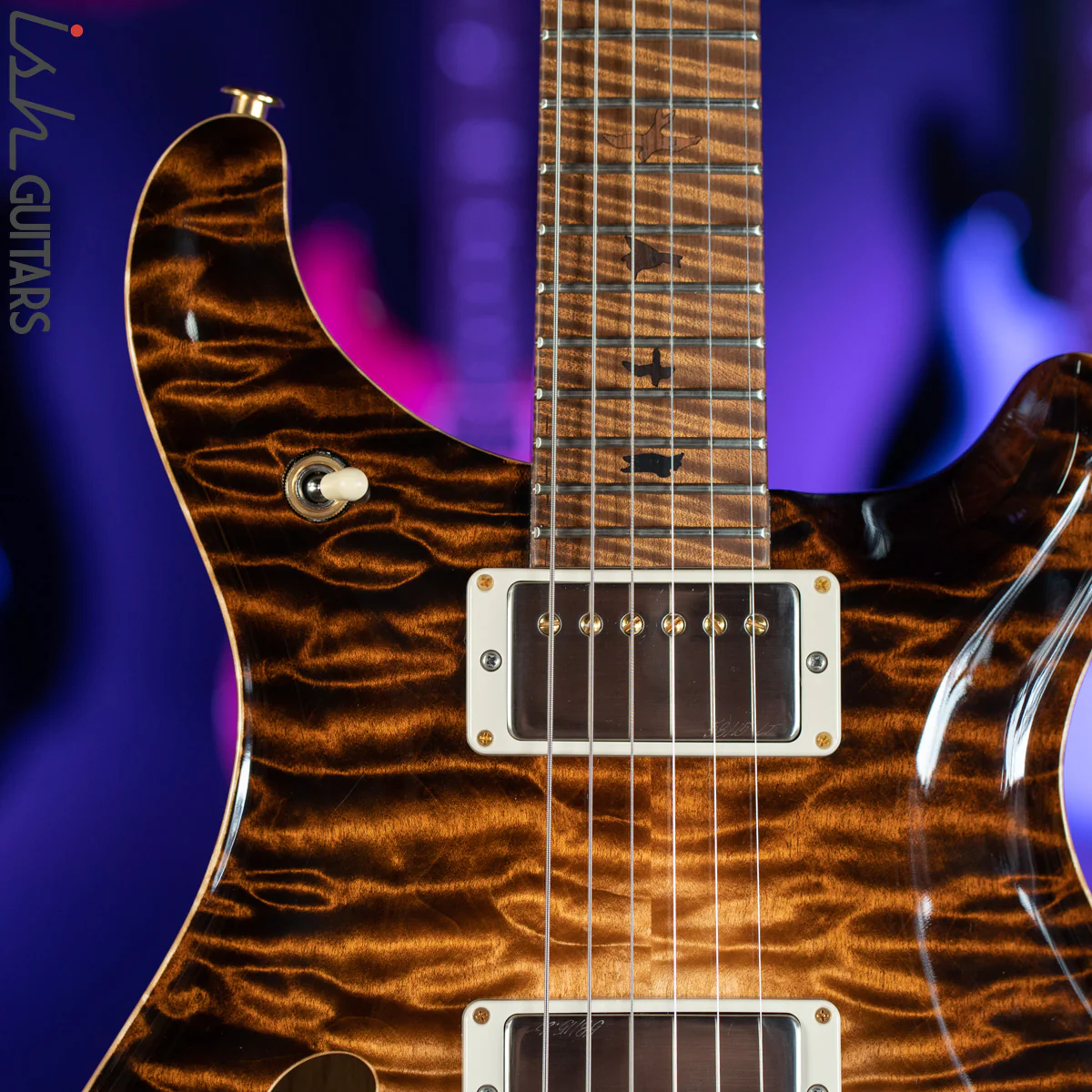 PRS Private Stock McCarty 594 Semi-Hollow Amaretto Dragon’s Breath - Image 3