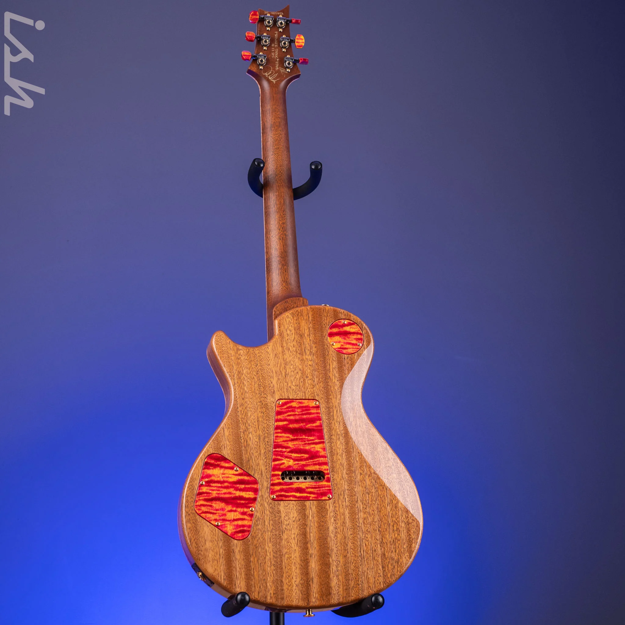 PRS Private Stock McCarty Singlecut 594 Raspberry Lemon Stripe - Image 8