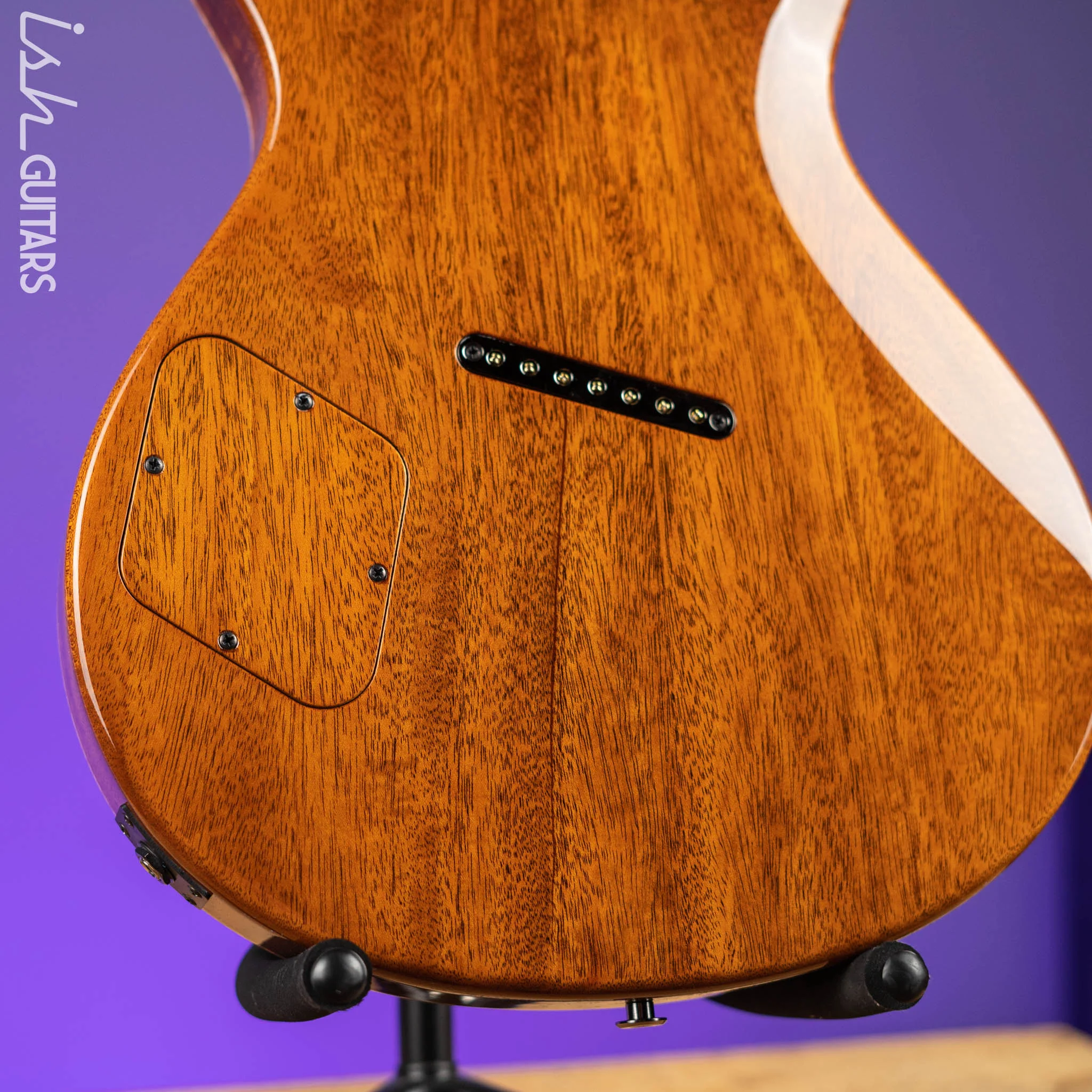 PRS Private Stock Singlecut 7-String Multi-Scale Raspberry Lemon Stripe - Image 10