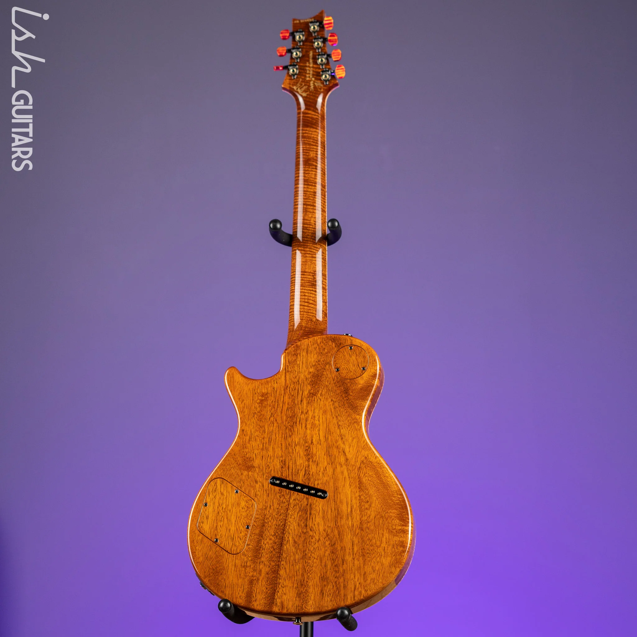 PRS Private Stock Singlecut 7-String Multi-Scale Raspberry Lemon Stripe - Image 7
