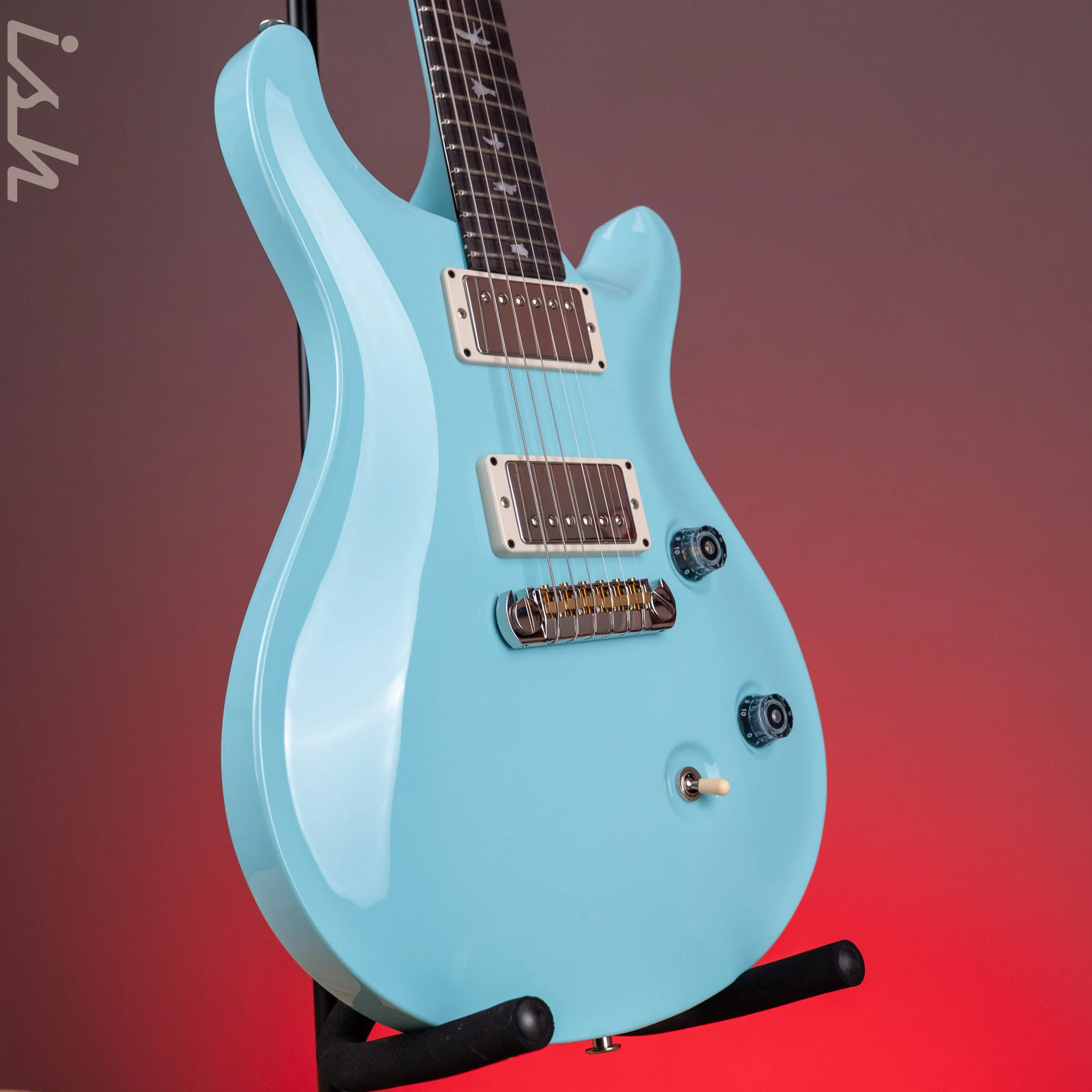 PRS Private Stock Standard 24 Tim Mahoney Tribute Powder Blue - Image 3