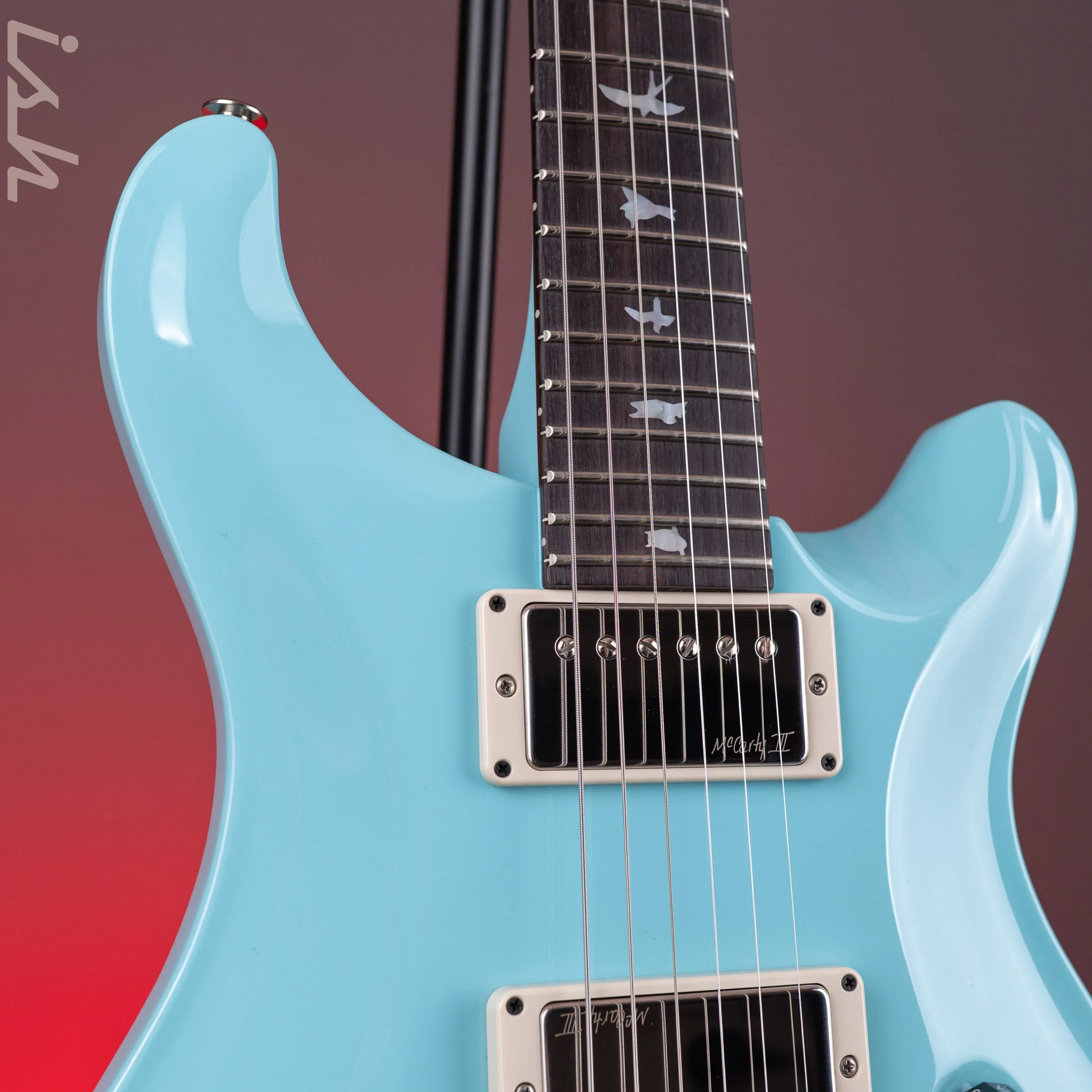 PRS Private Stock Standard 24 Tim Mahoney Tribute Powder Blue - Image 4