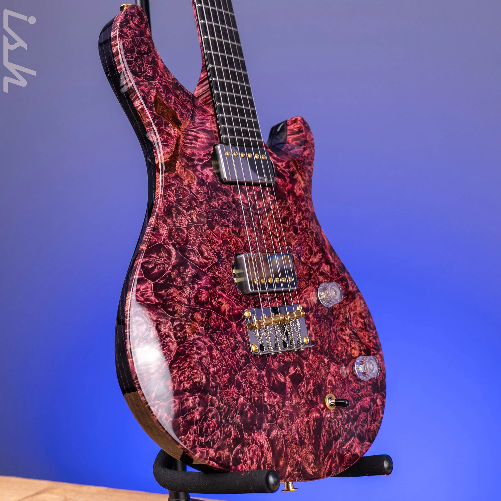 PRS Private Stock Vela Maple Burl Pomegranate - Image 3