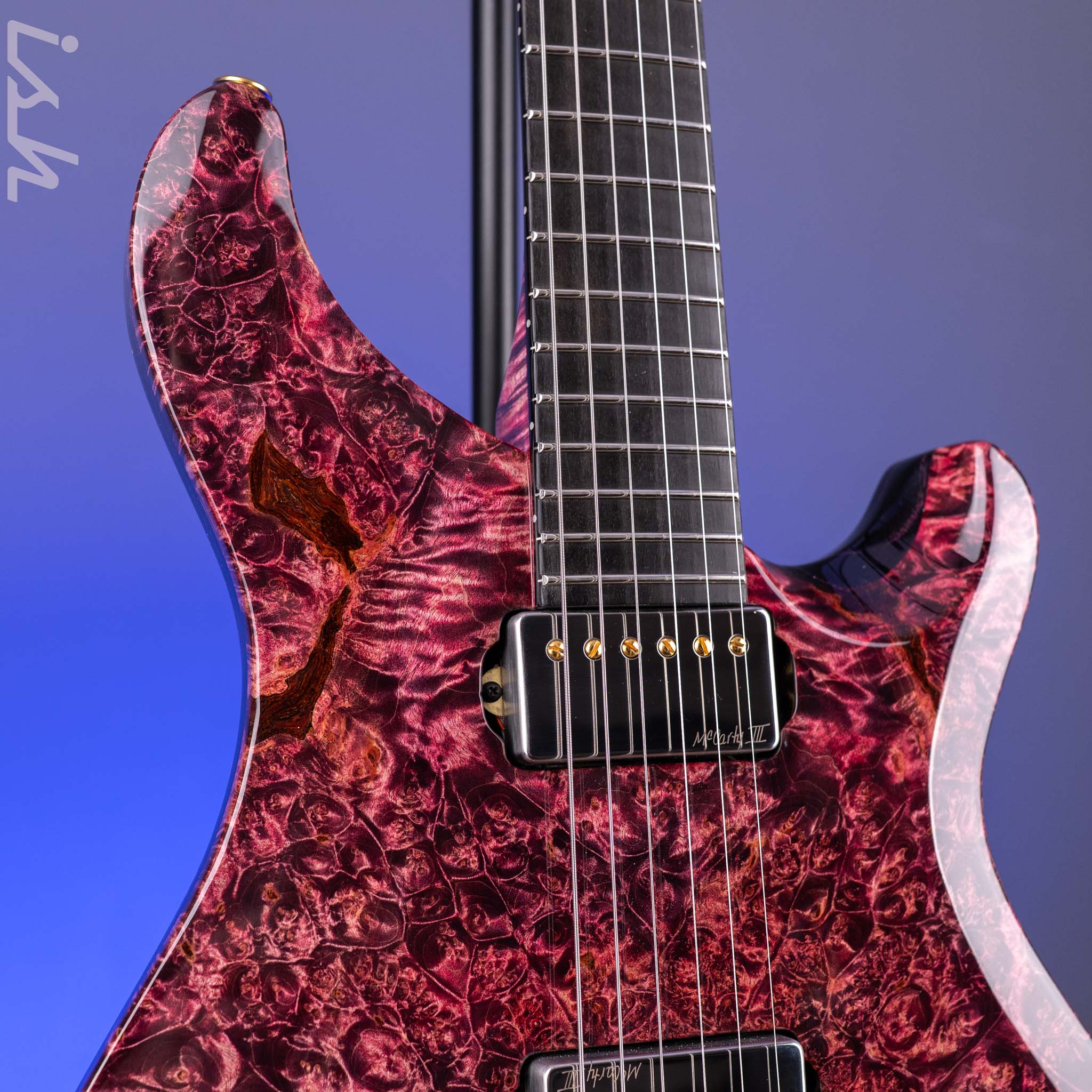 PRS Private Stock Vela Maple Burl Pomegranate - Image 4