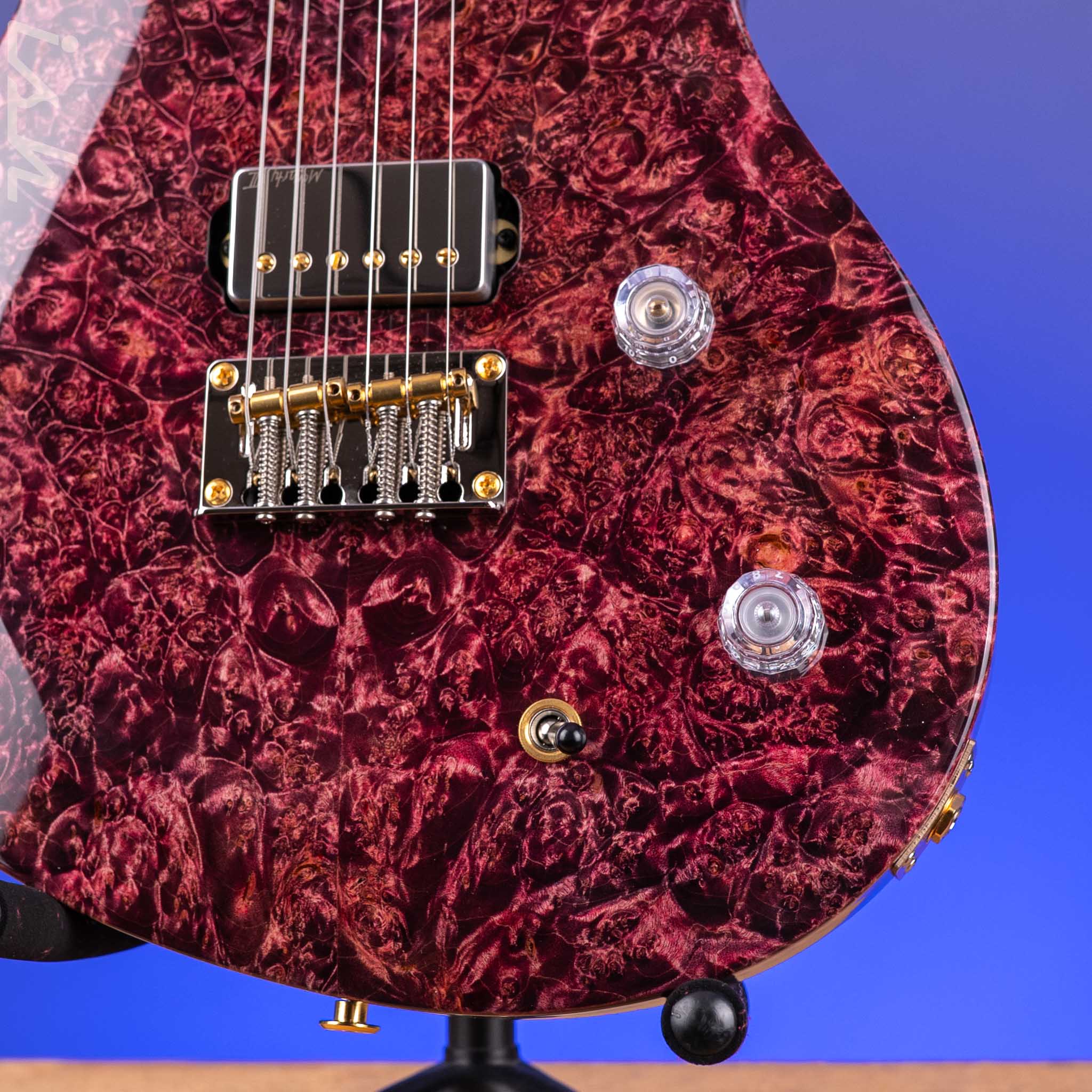 PRS Private Stock Vela Maple Burl Pomegranate - Image 5