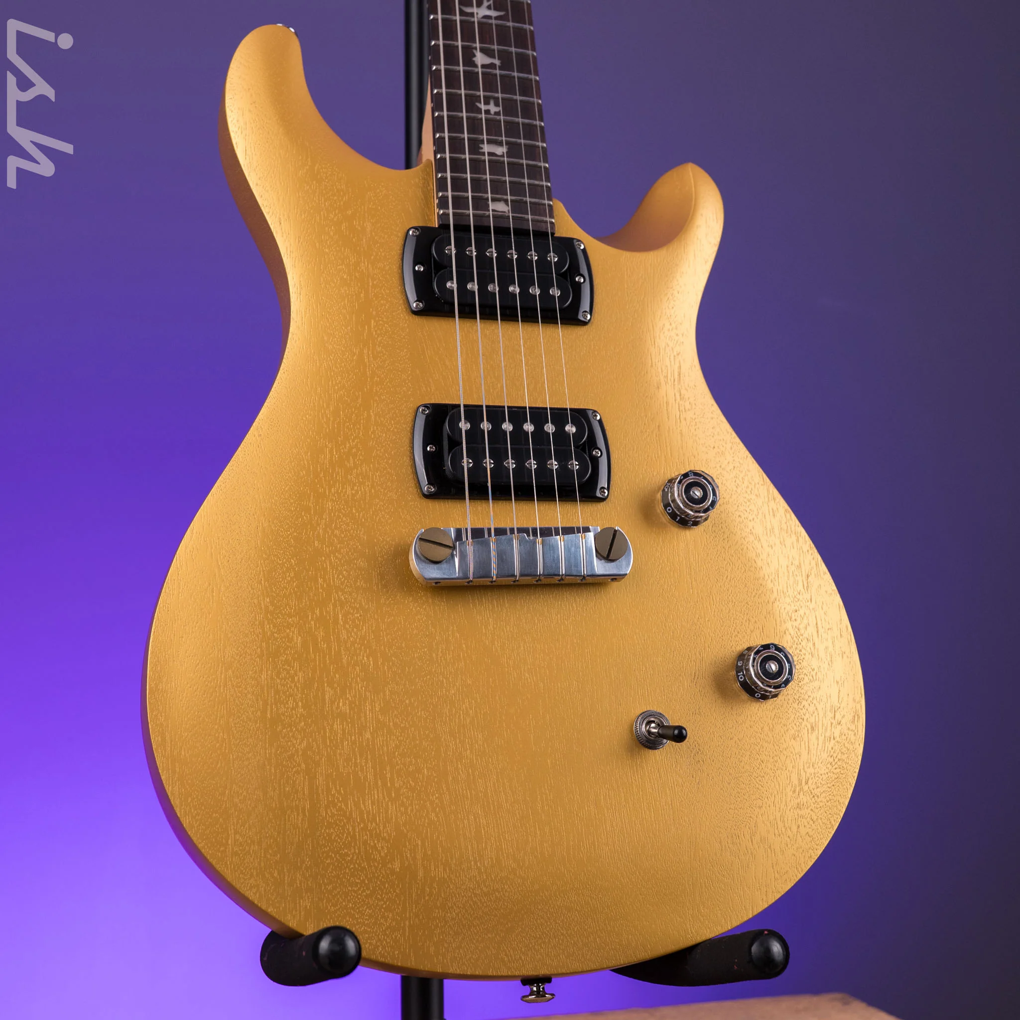 PRS SE CE 24 Standard Stoptail Satin Metallic Gold