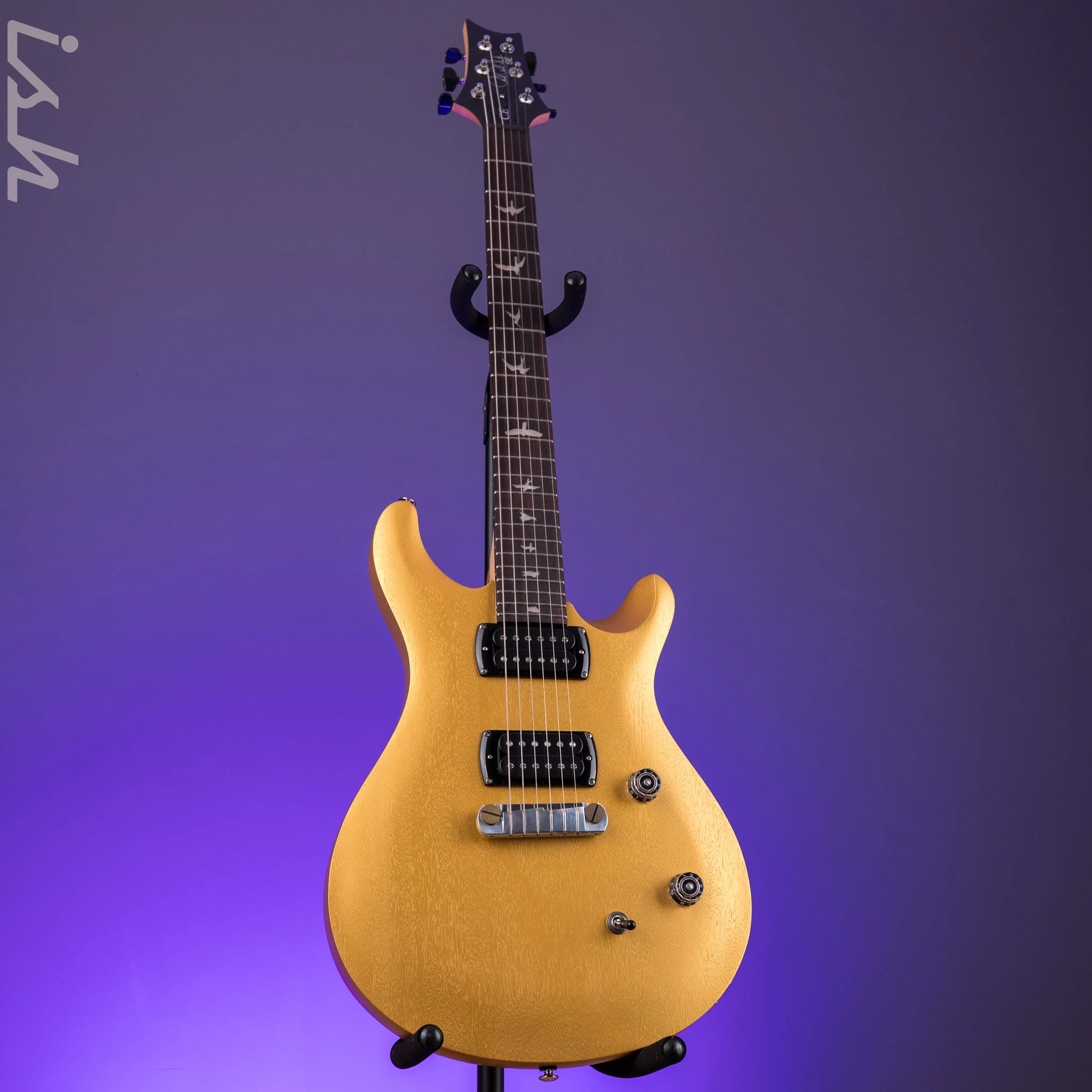 PRS SE CE 24 Standard Stoptail Satin Metallic Gold - Image 2