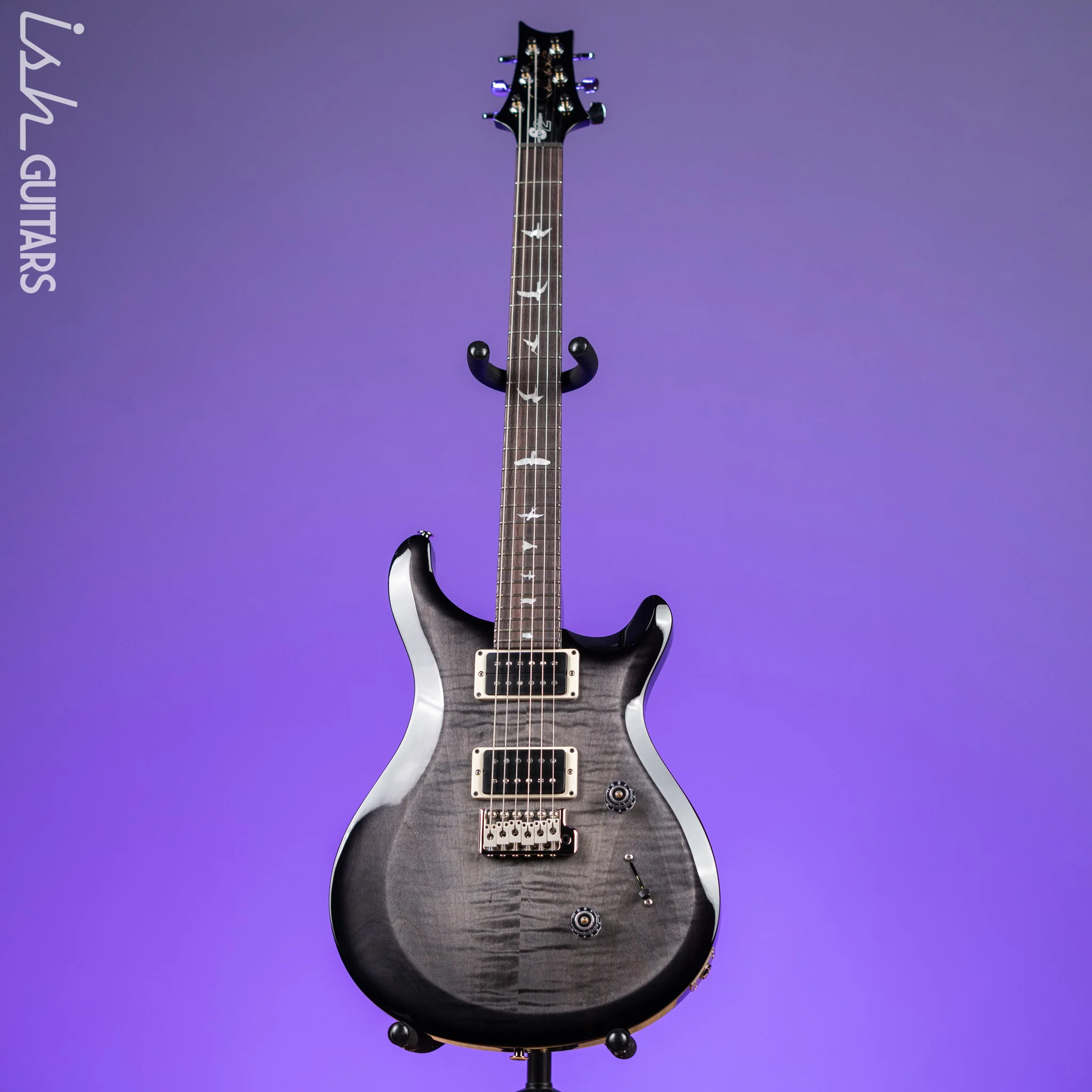 PRS S2 10th Anniversary Custom 24 Faded Gray Black Burst - Image 2