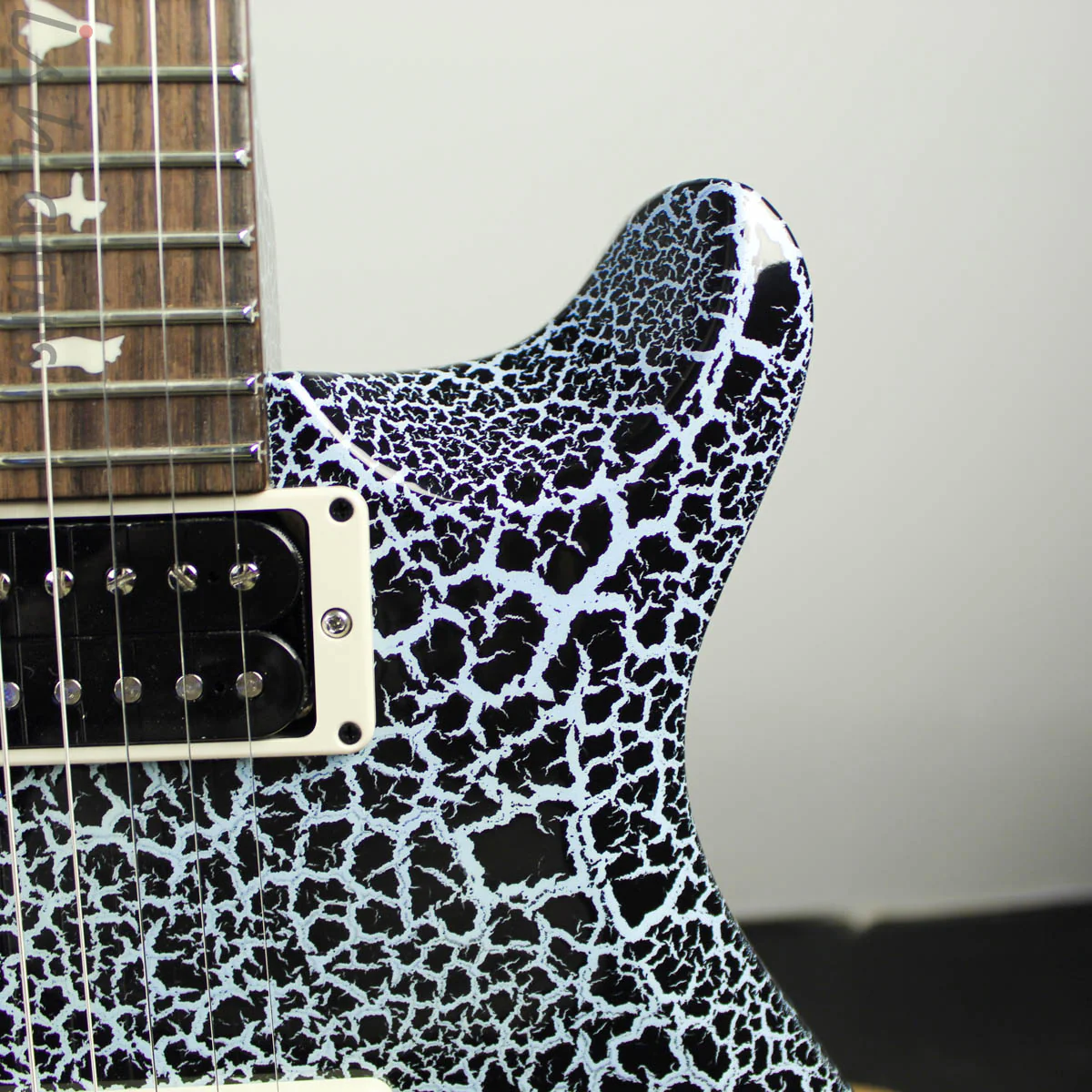 2019 PRS S2 Custom 22 Semi Hollow Powder Blue Crackle - Image 6