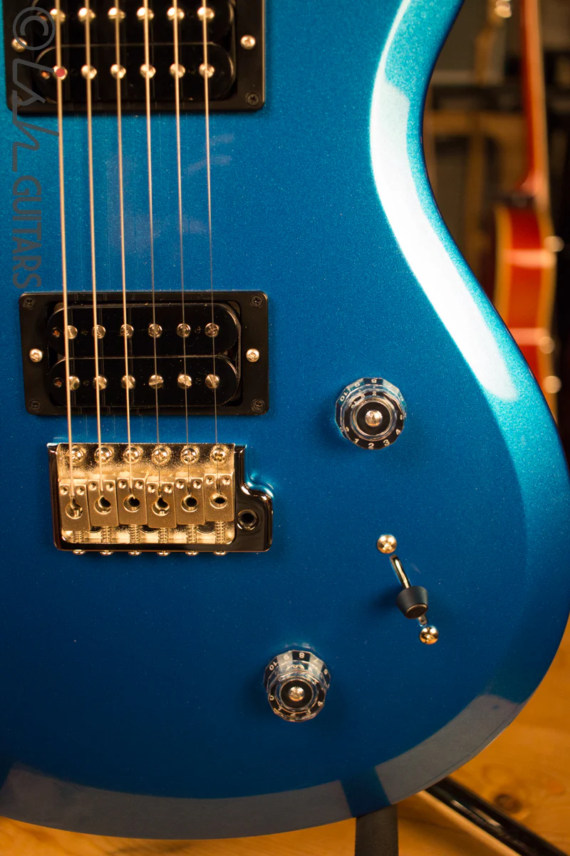 Paul Reed Smith PRS S2 Custom 22 Semi Hollow Custom Color of the Month Aqua Marine Firemist Birds - Image 4