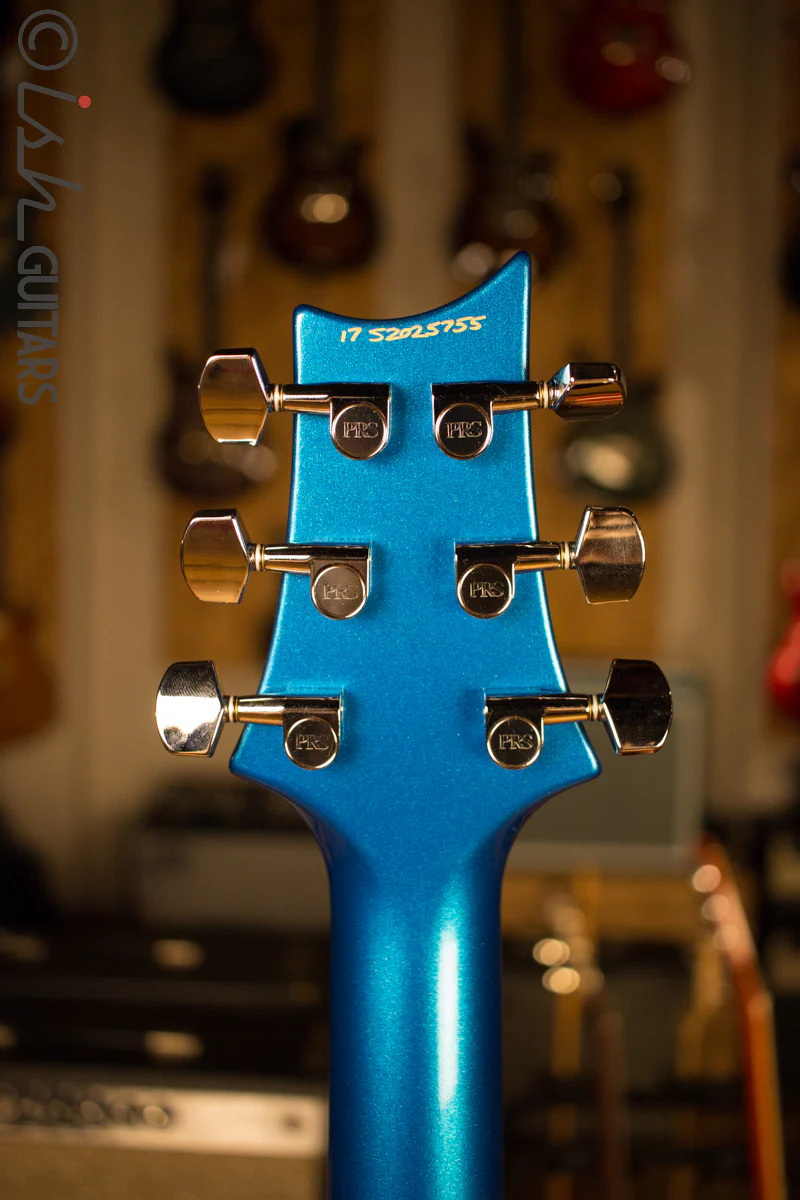 Paul Reed Smith PRS S2 Custom 22 Semi Hollow Custom Color of the Month Aqua Marine Firemist Birds - Image 9