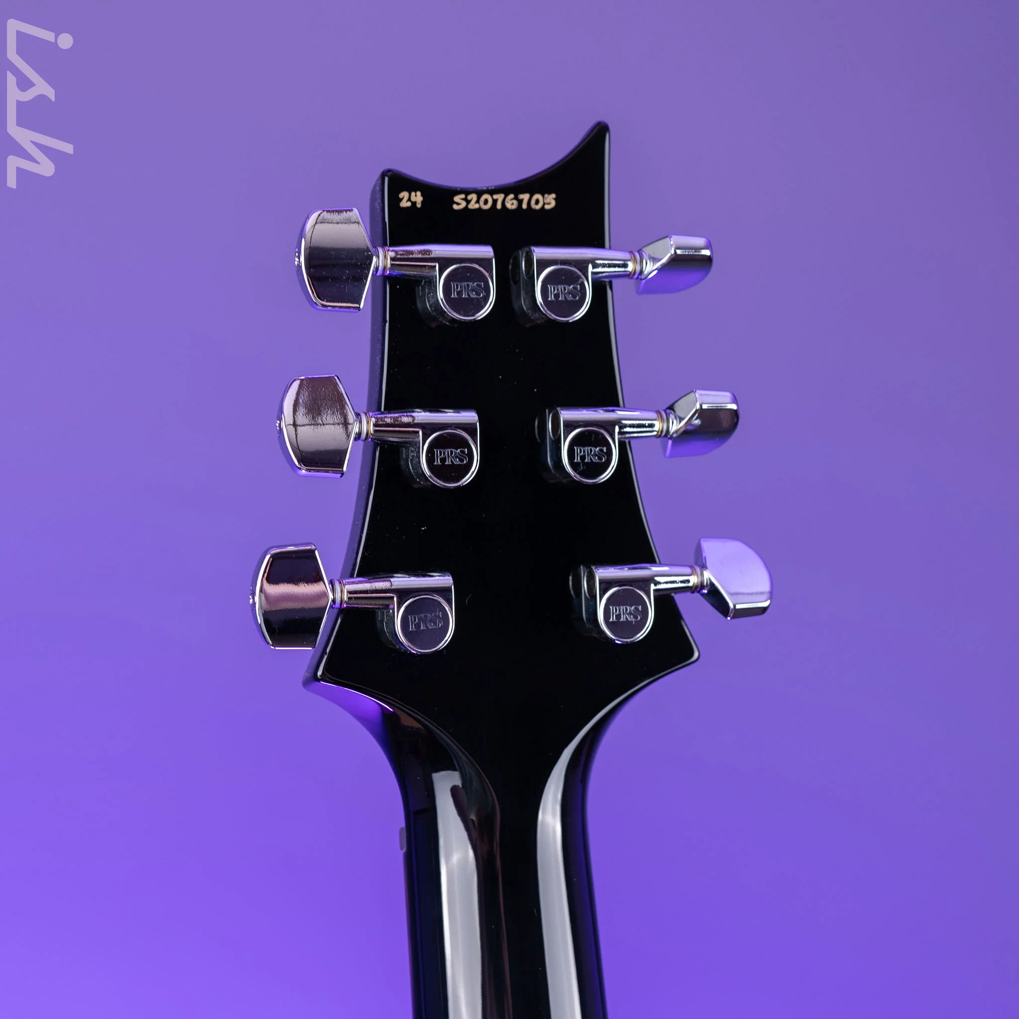 PRS S2 Custom 24-08 Electric Guitar Faded Gray Black Burst - Image 10