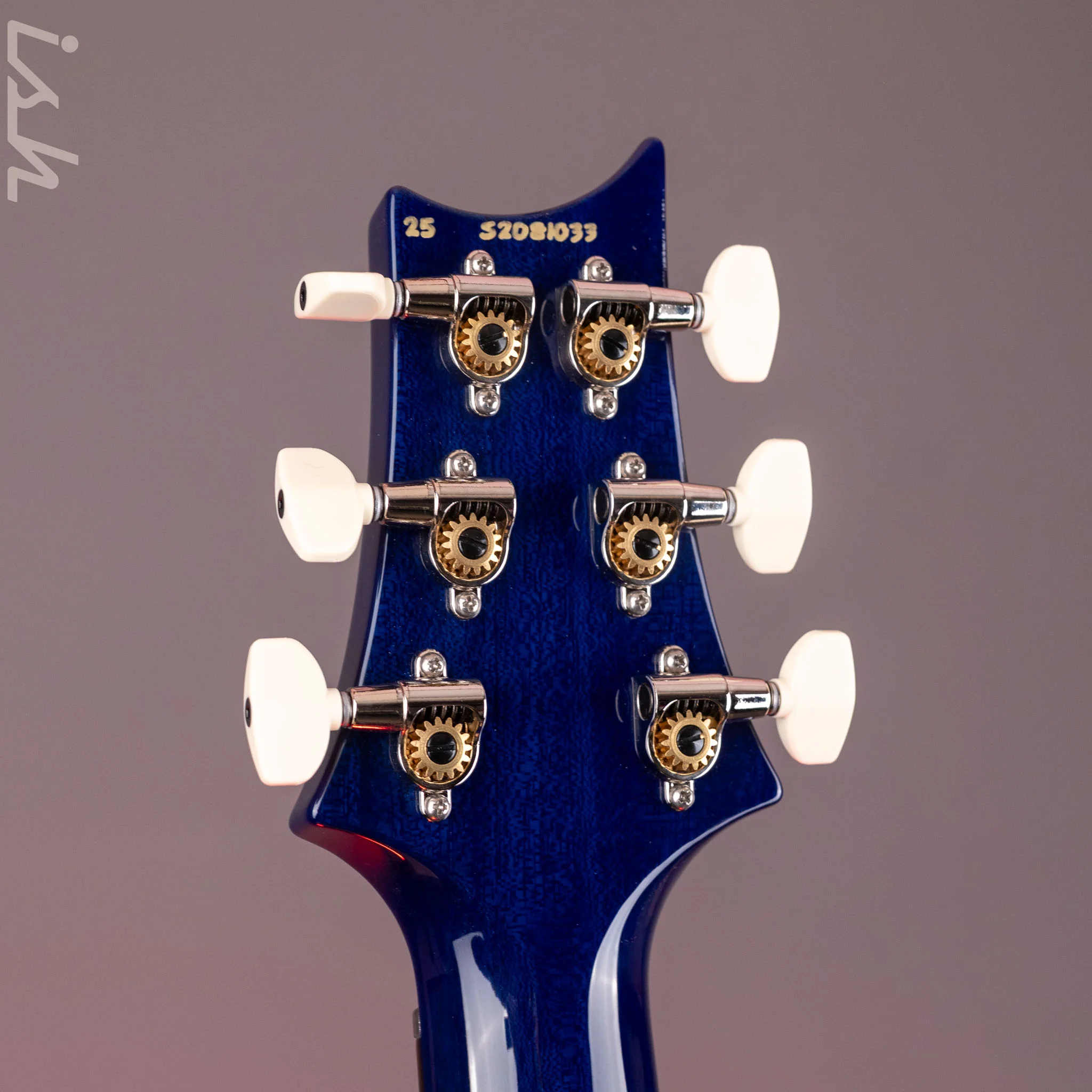 PRS S2 Custom 24-08 Faded Gray Black Blue Burst - Image 11