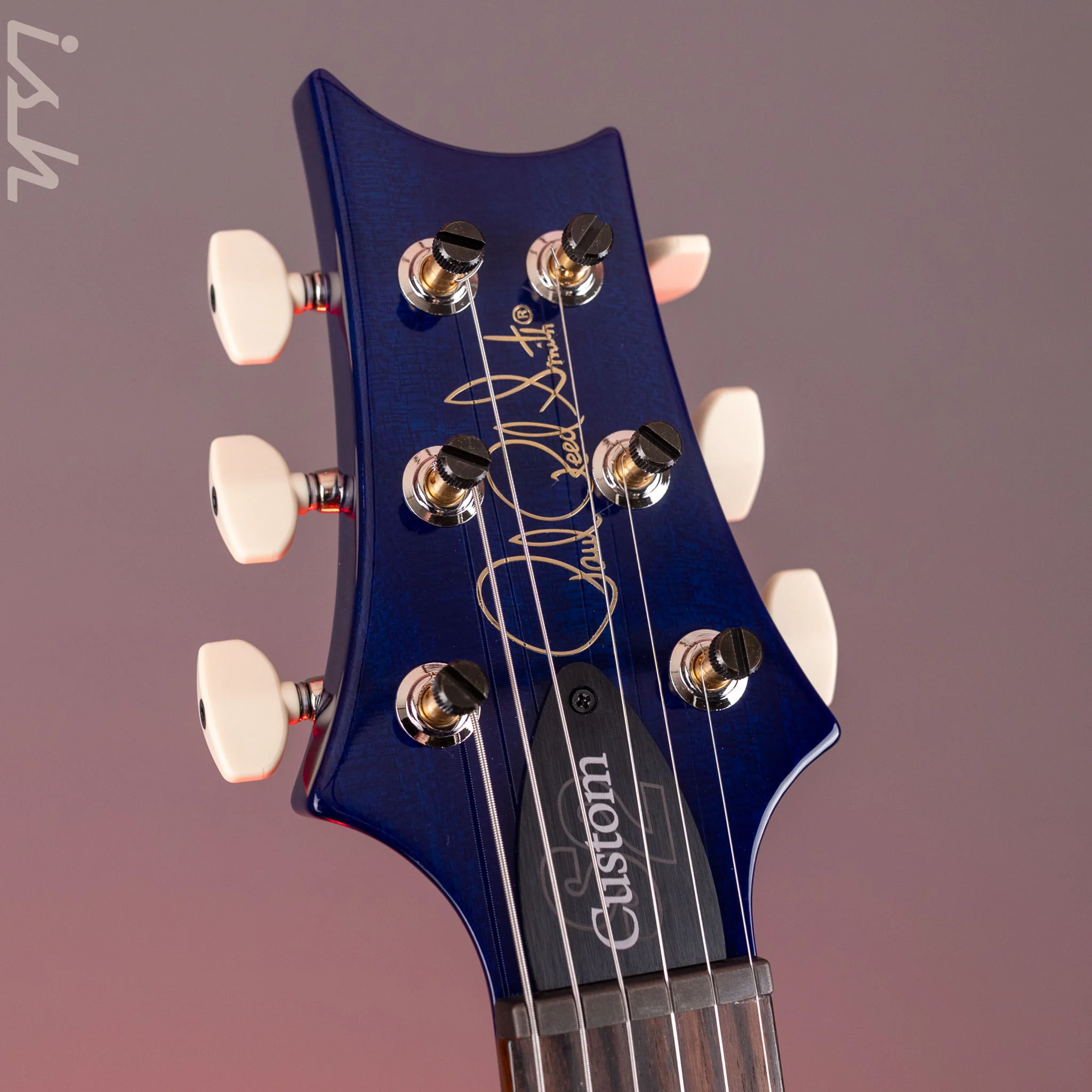 PRS S2 Custom 24-08 Faded Gray Black Blue Burst - Image 6