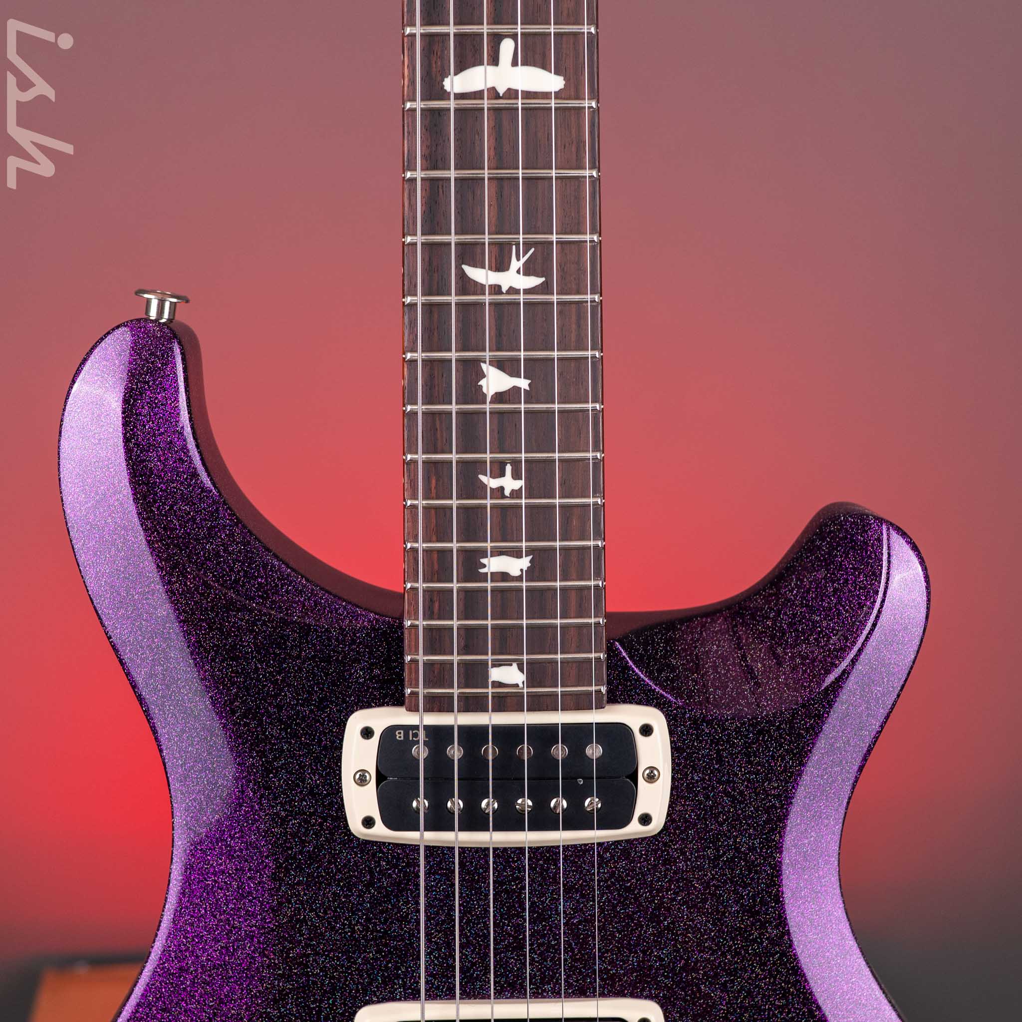PRS S2 Custom 24-08 Purple Holoflake Sprayer's Choice - Image 6