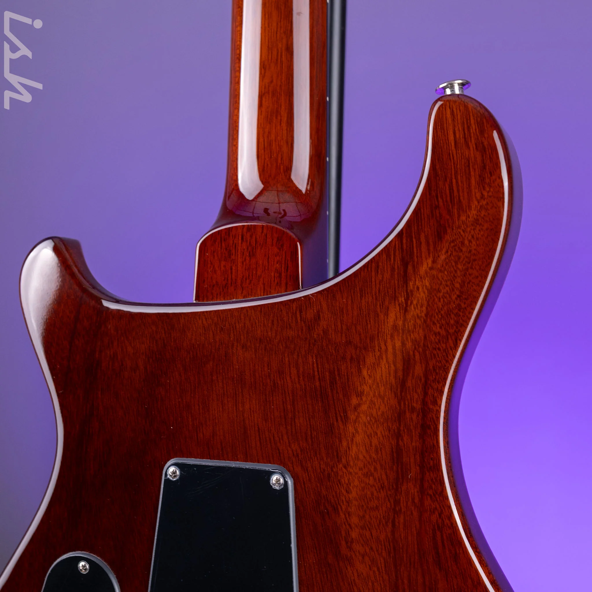 PRS S2 Custom 24-08 Quilt Amber Sunburst Ebony Fretboard - Image 9