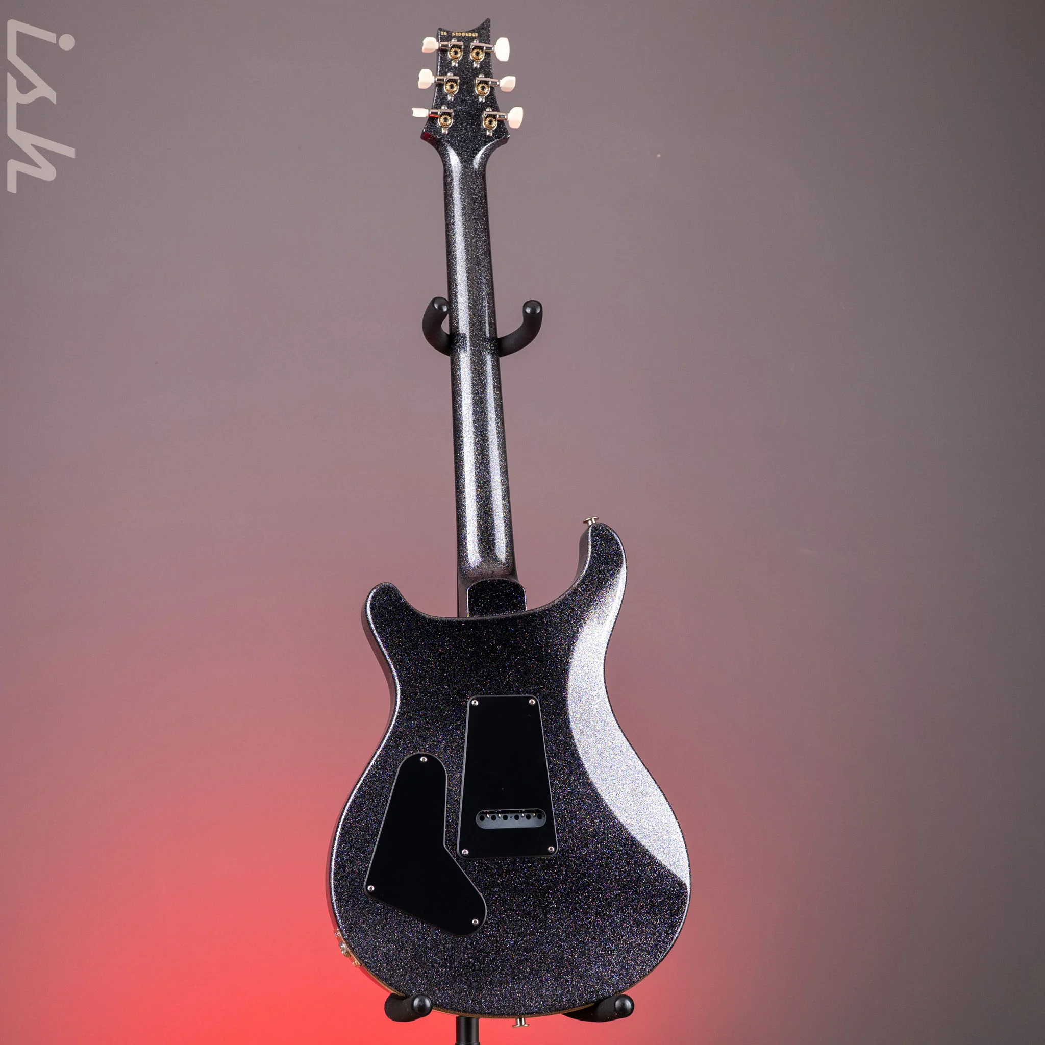 PRS S2 Custom 24-08 Silver Holoflake Sprayer's Choice - Image 8