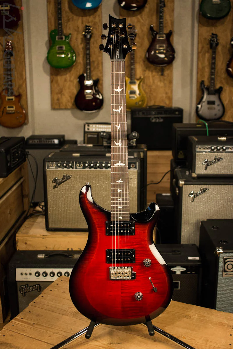 PRS S2 Custom 24 Custom Color Red Burst - Image 2