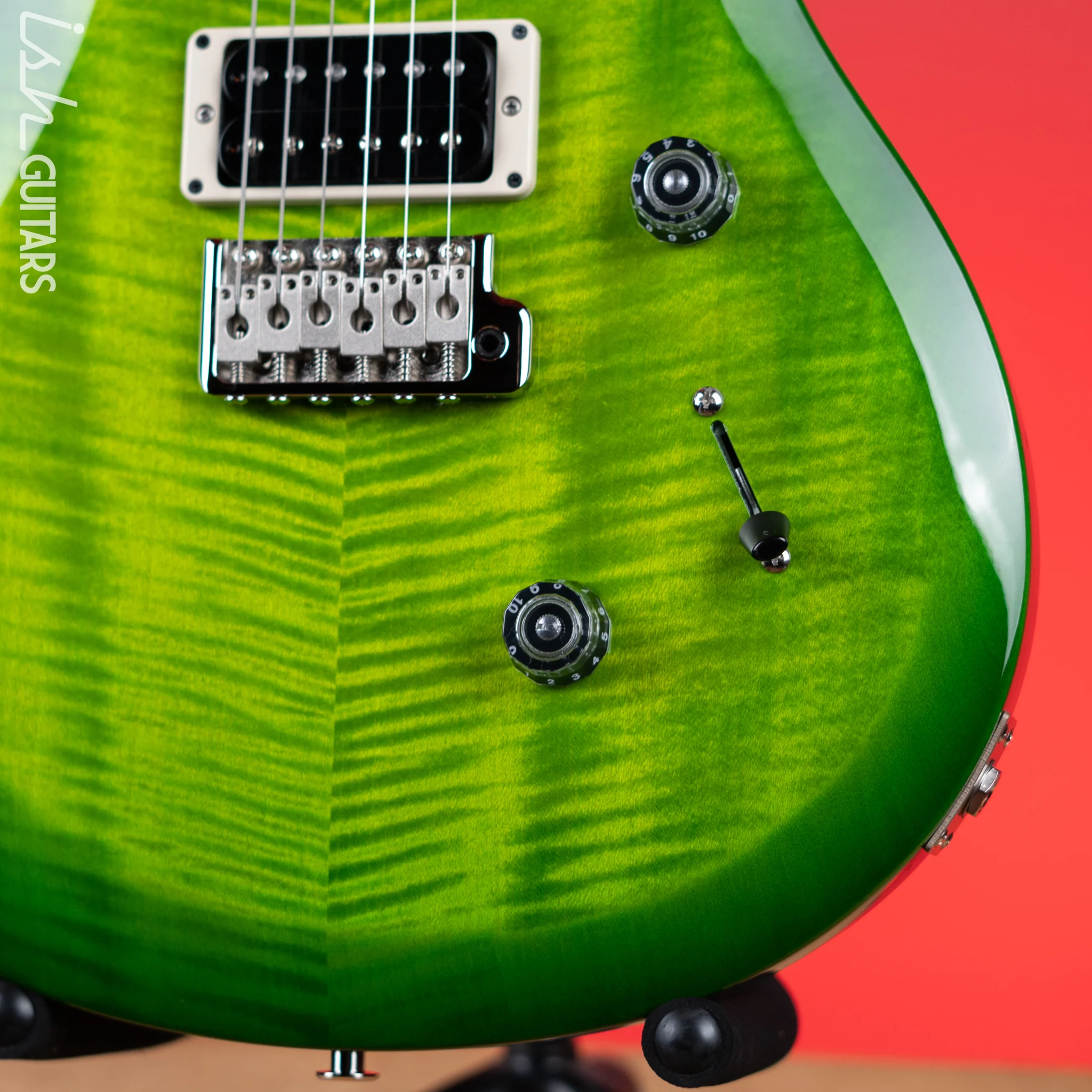 PRS S2 Custom 24 Electric Guitar Eriza Verde - Image 4