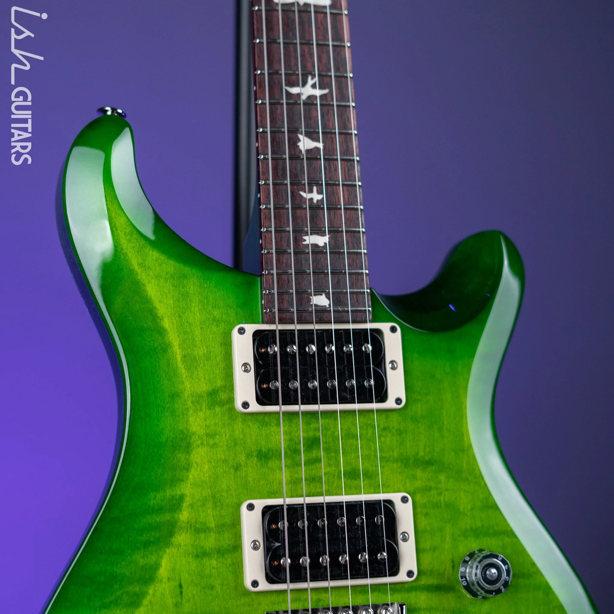 PRS S2 Custom 24 Electric Guitar Eriza Verde - Image 3