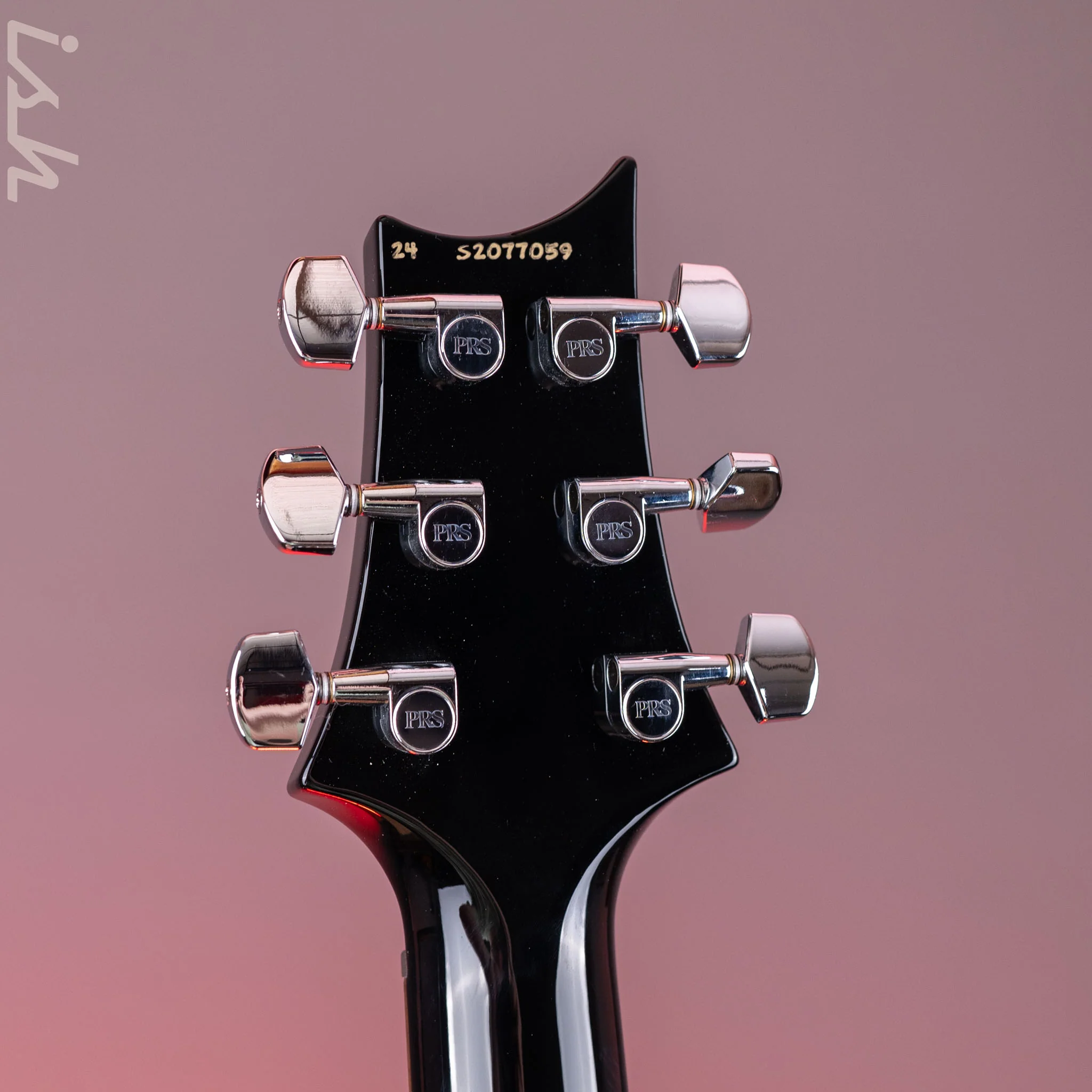 PRS S2 Custom 24 Electric Guitar Faded Gray Black Burst - Image 10