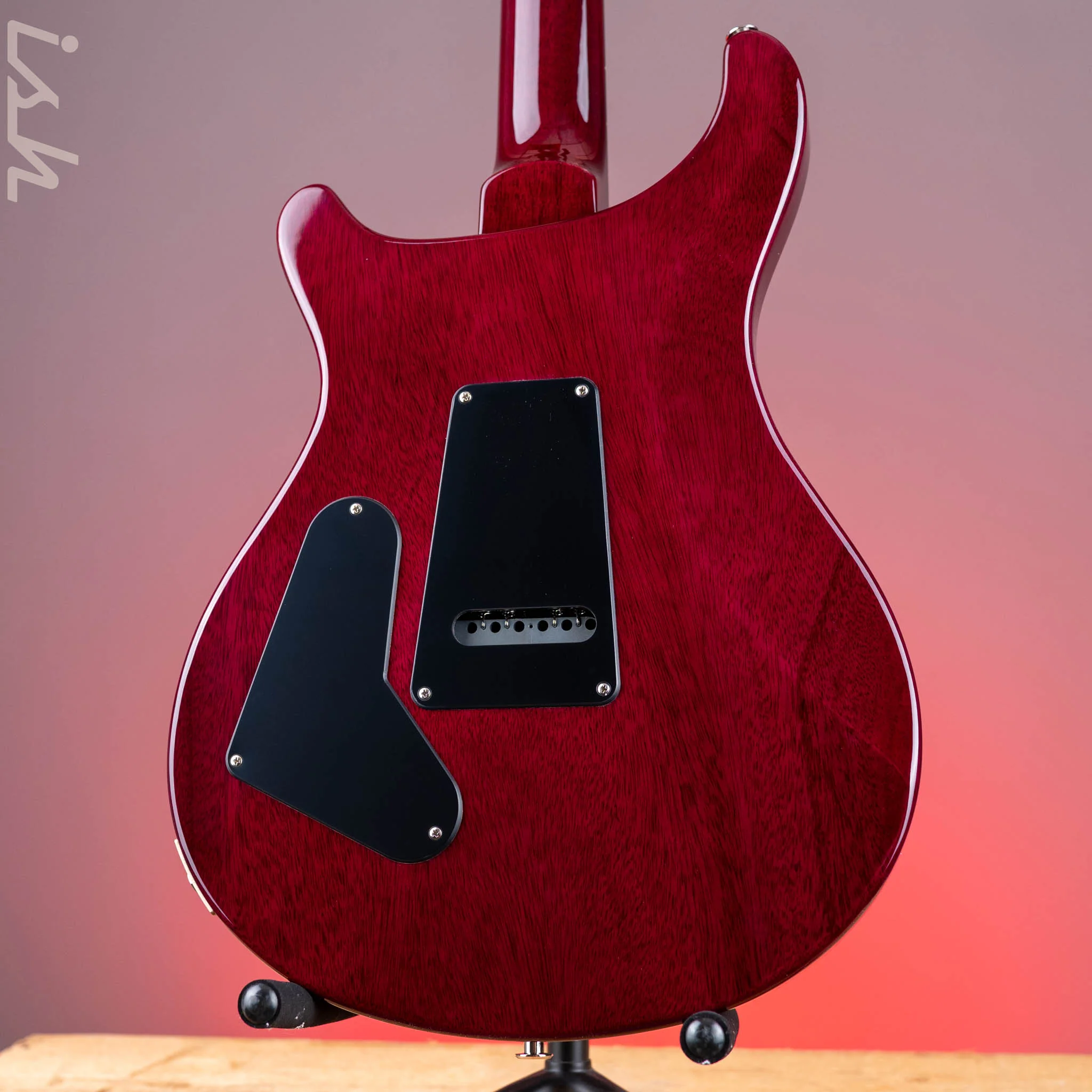 PRS S2 Custom 24 Electric Guitar Faded Gray Black Purple Burst - Image 7