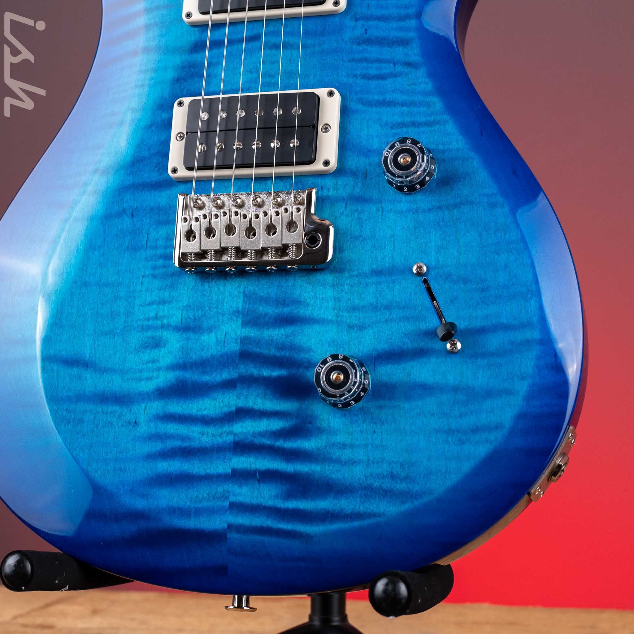 PRS S2 Custom 24 Electric Guitar Lake Blue - Image 4