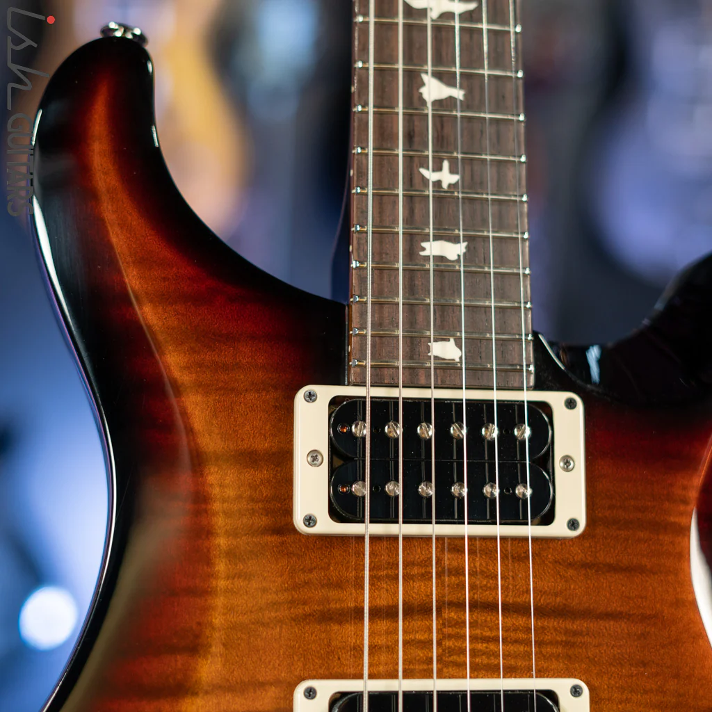 PRS S2 Custom 24 Electric Guitar Vintage Wrap Burst Demo - Image 3