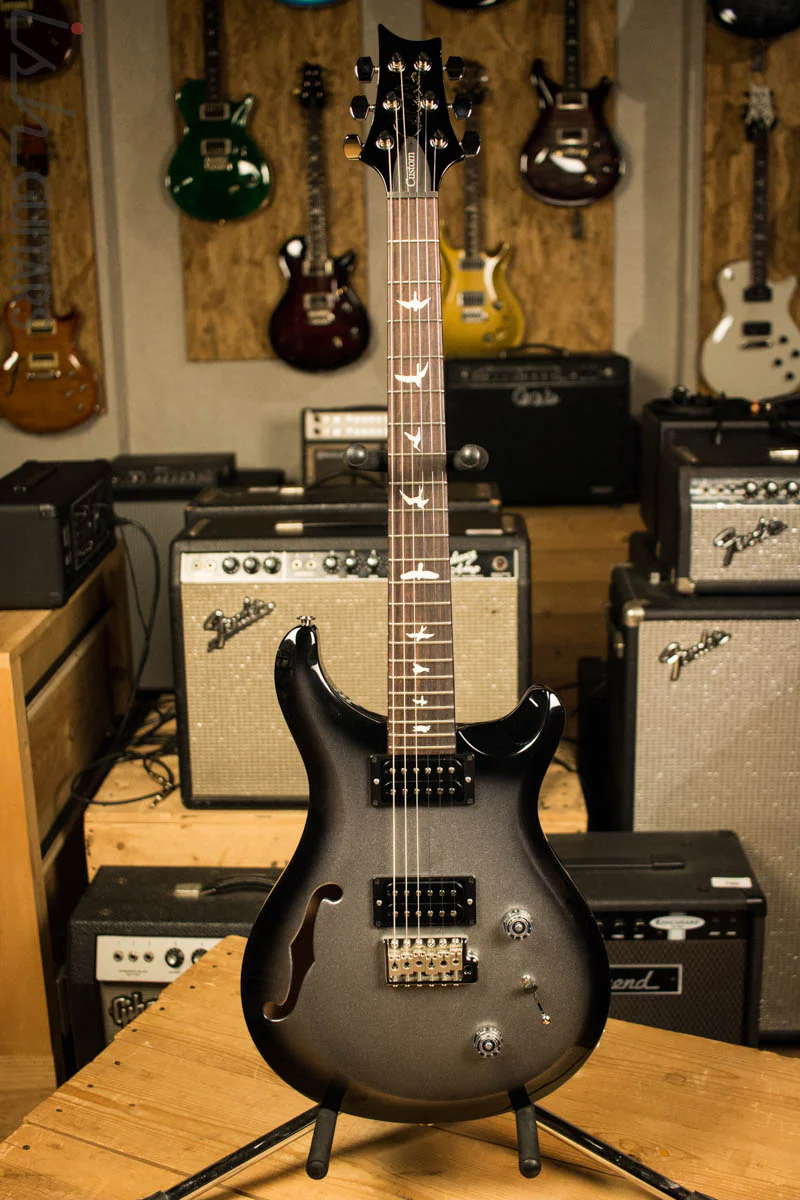 2018 PRS S2 Custom 22 Semihollow Silverburst Custom Color - Image 2