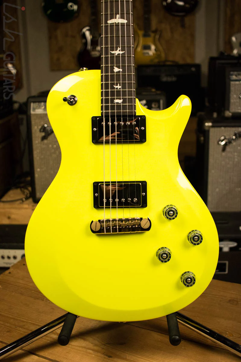 PRS S2 Singlecut Custom Color Neon Yellow