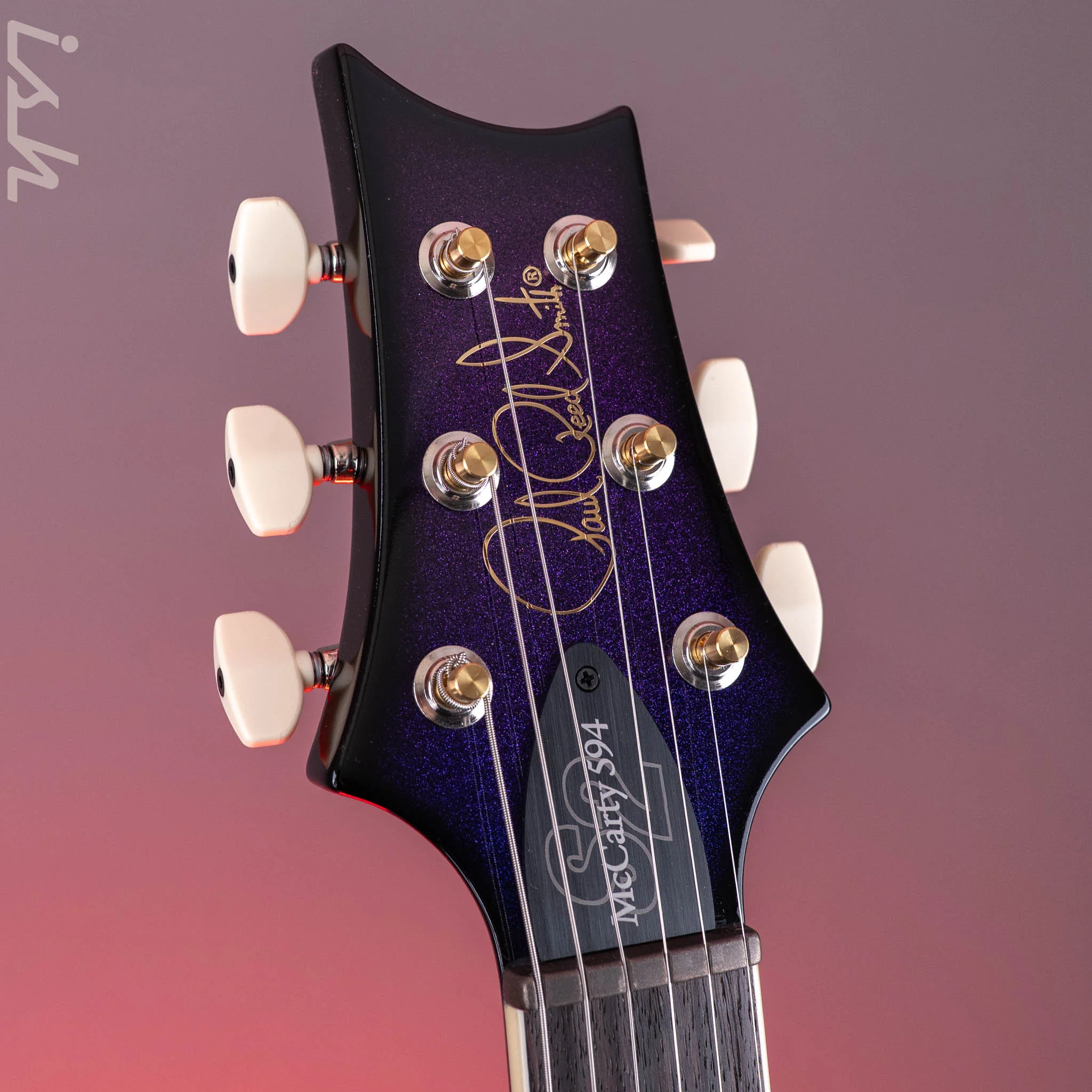 PRS S2 McCarty 594 Blue Purple Colorshift Hollowflake - Image 6