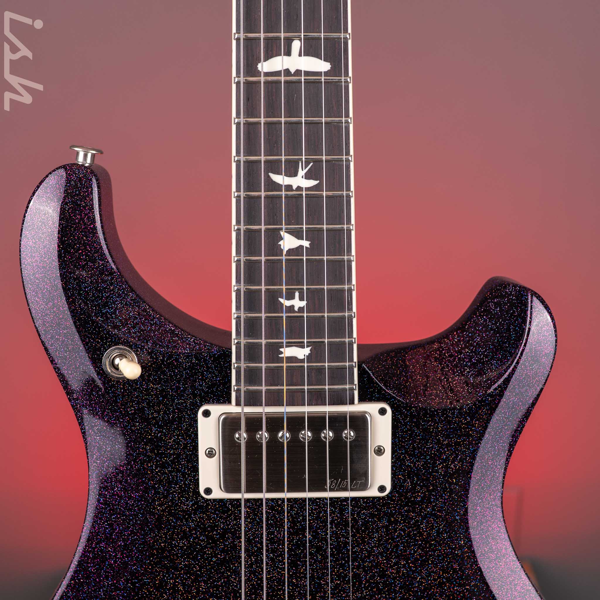 PRS S2 McCarty 594 Deep Purple Holoflake Sprayer's Choice - Image 6