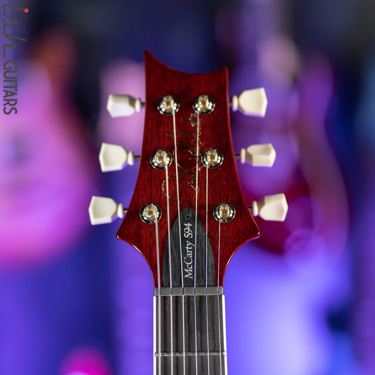 PRS S2 McCarty 594 Electric Guitar Fire Red Burst - Image 6