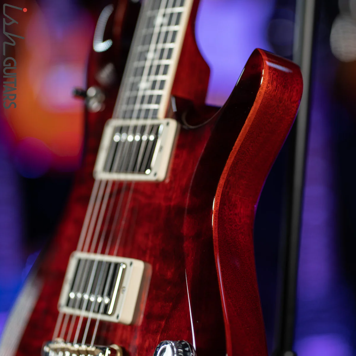 PRS S2 McCarty 594 Electric Guitar Fire Red Burst - Image 7