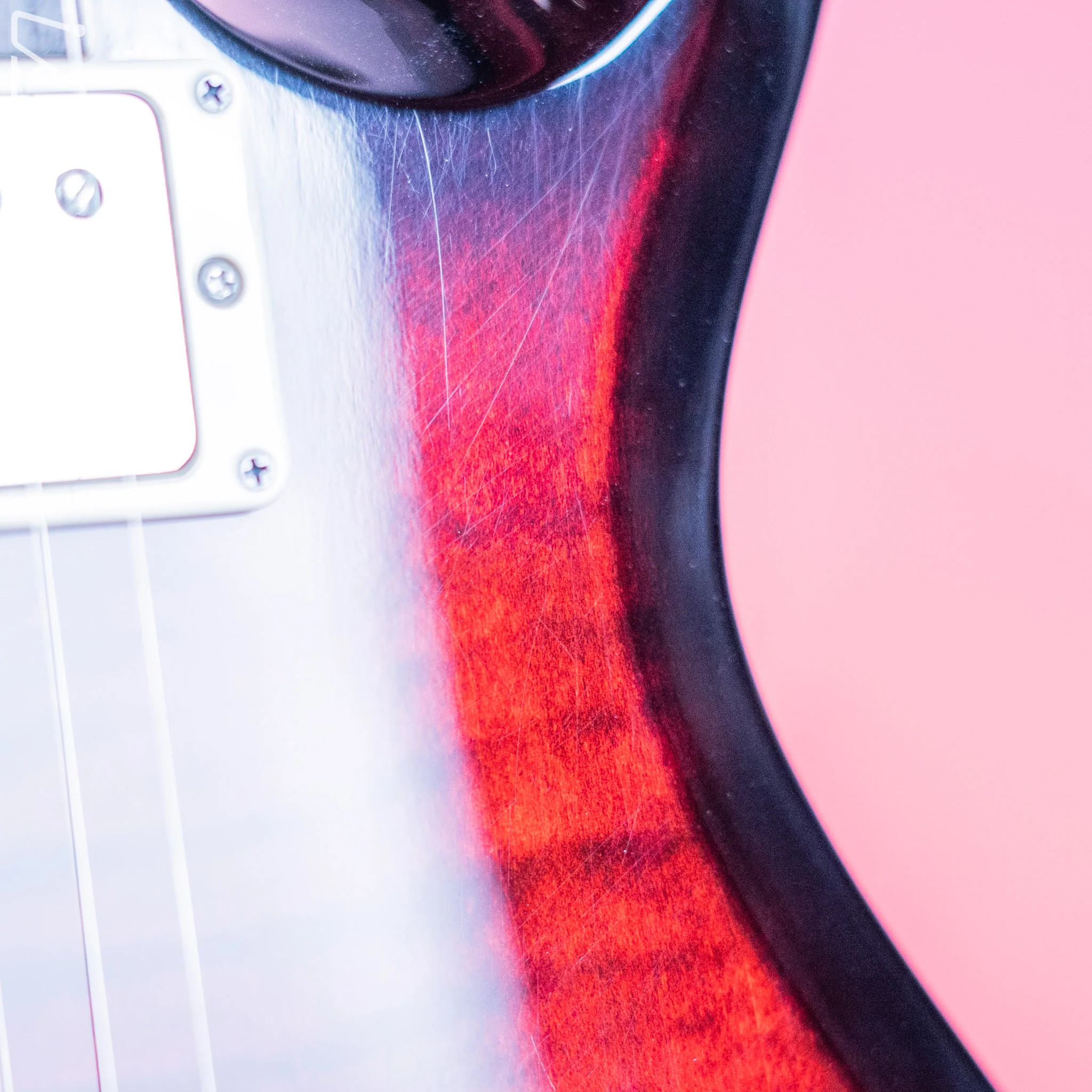 PRS S2 McCarty 594 Electric Guitar Fire Red Smoke Wrap Demo - Image 13