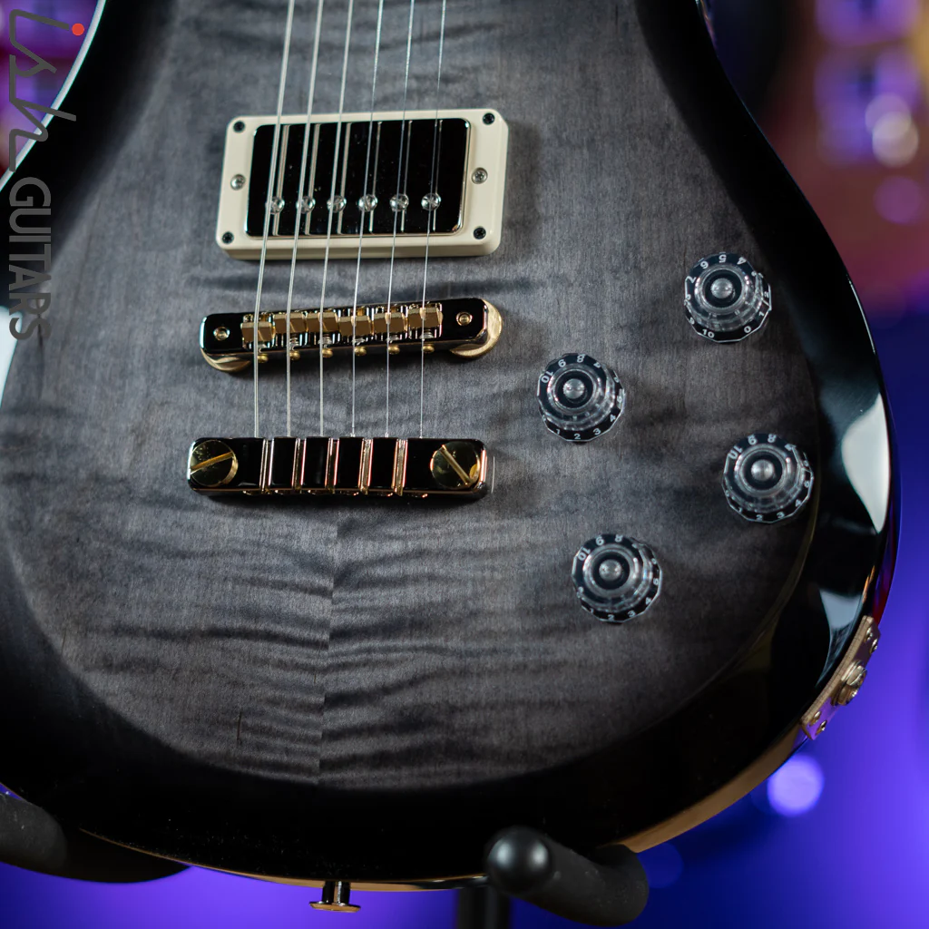 PRS S2 McCarty 594 Electric Guitar Grey Black Wrap Burst Store Demo - Image 4