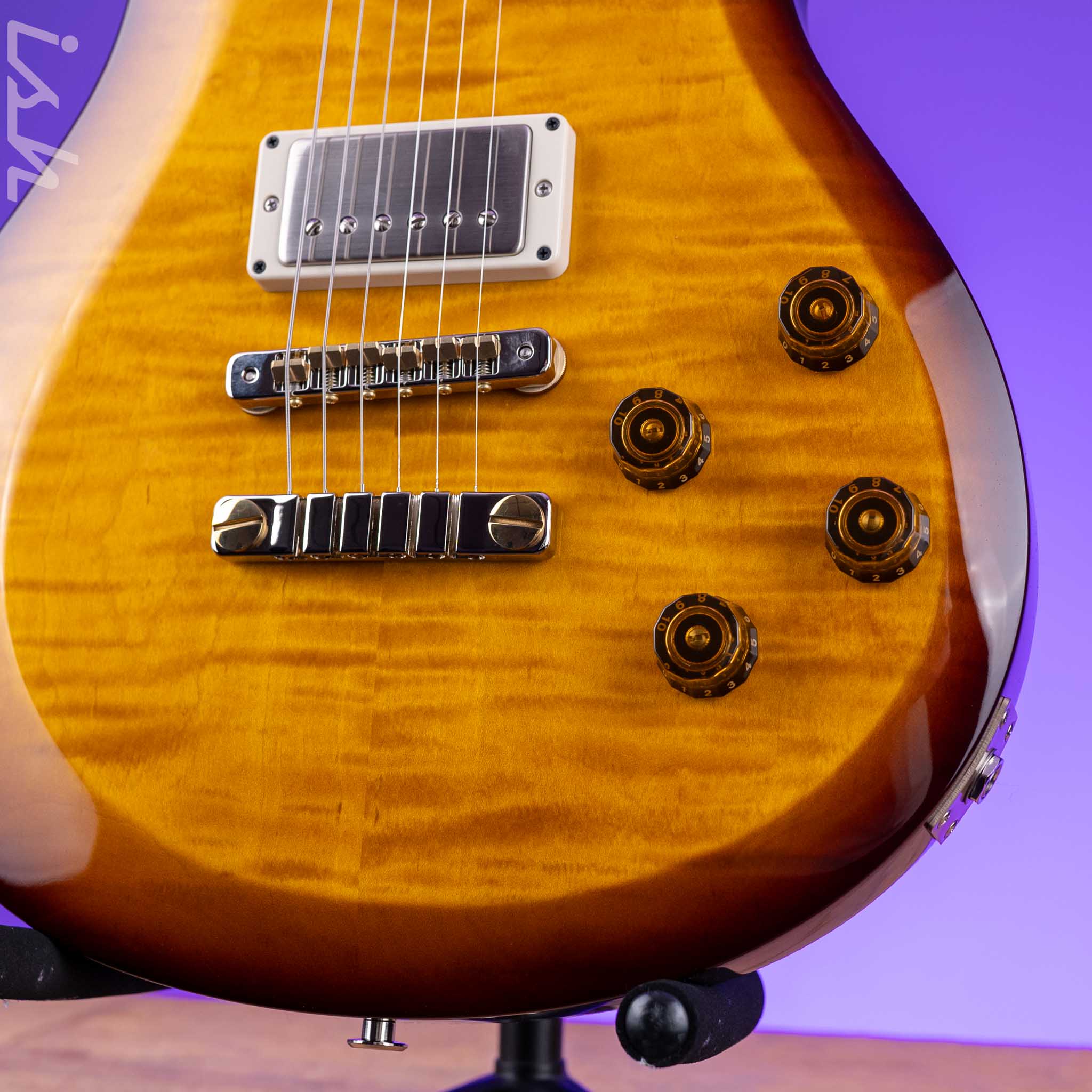 PRS S2 McCarty 594 Electric Guitar Honey Gold Burst - Image 4