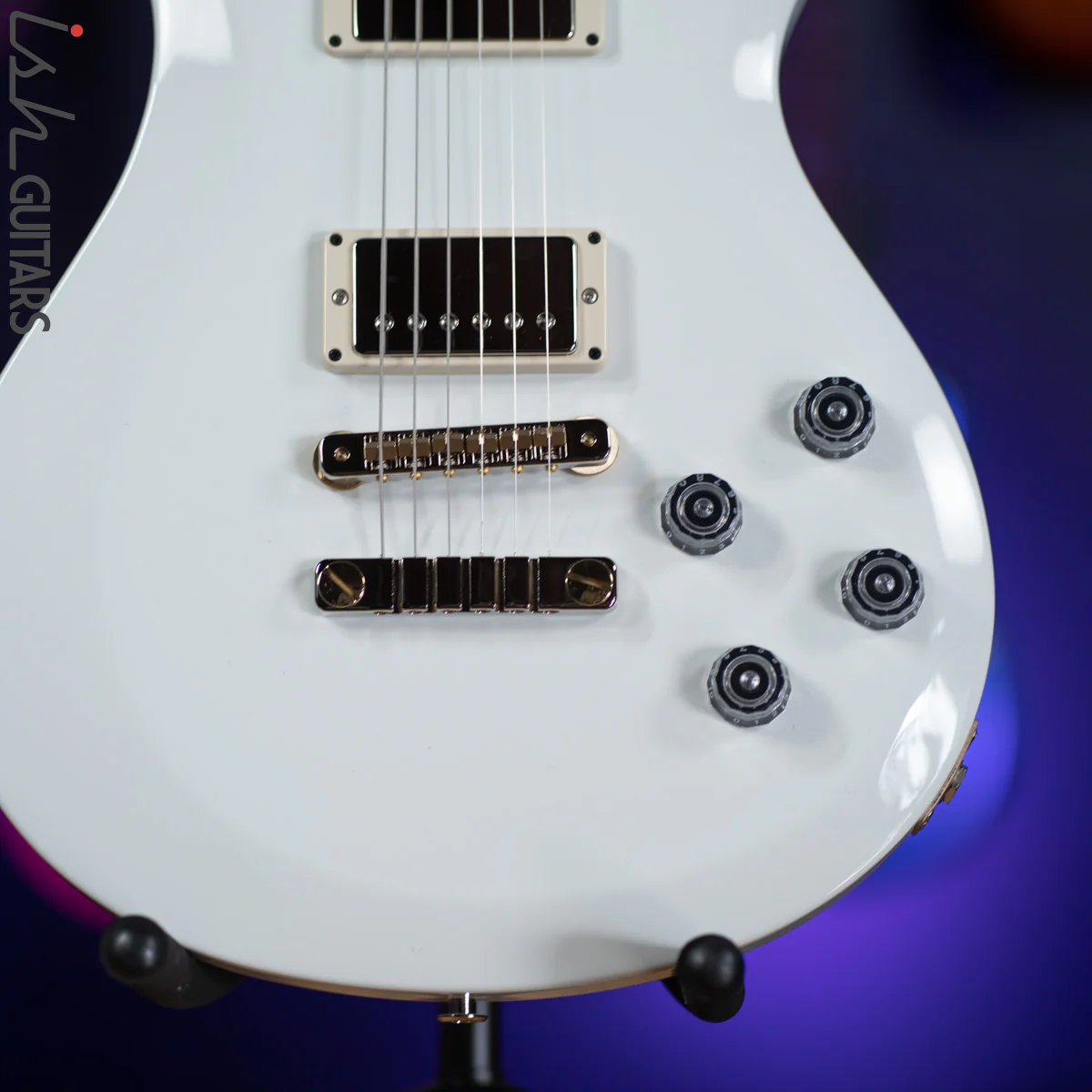 PRS S2 McCarty 594 Electric Guitar Jet White - Image 4